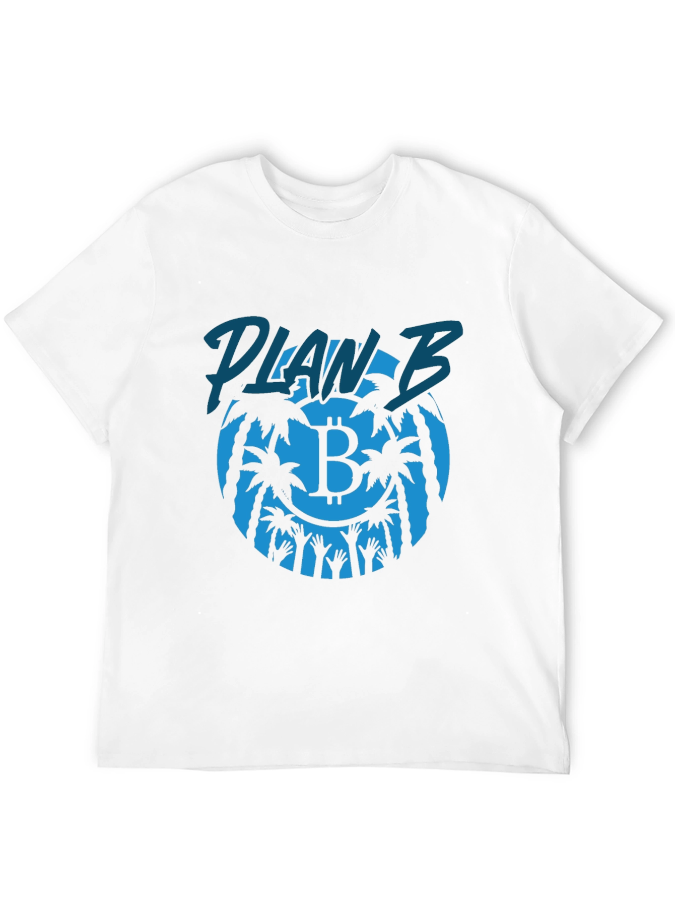 Plan B Bitcoin Graphic Tee - Crypto Enthusiast Shirt