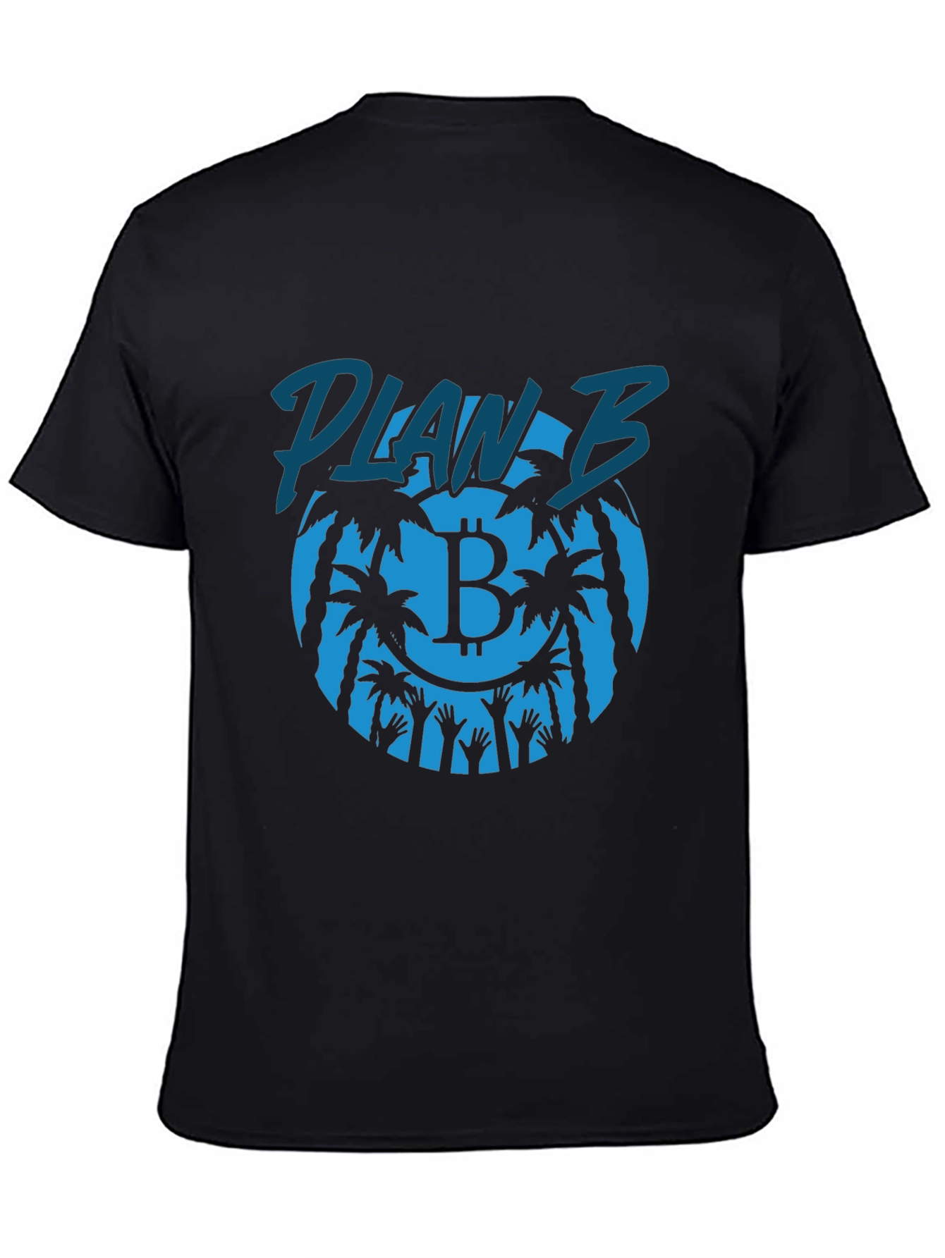 Plan B Bitcoin Graphic Tee - Crypto Enthusiast Shirt