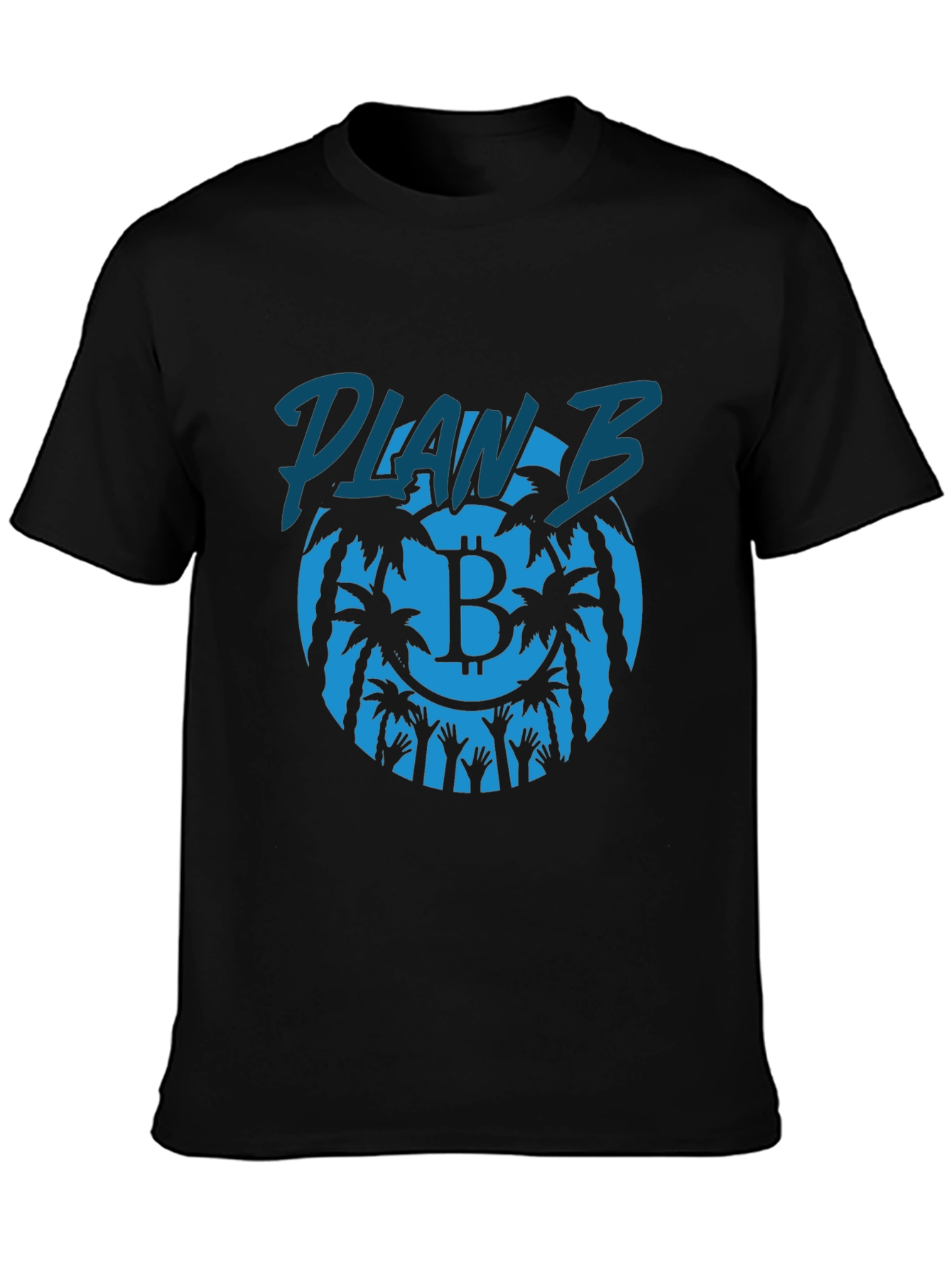 Plan B Bitcoin Graphic Tee - Crypto Enthusiast Shirt