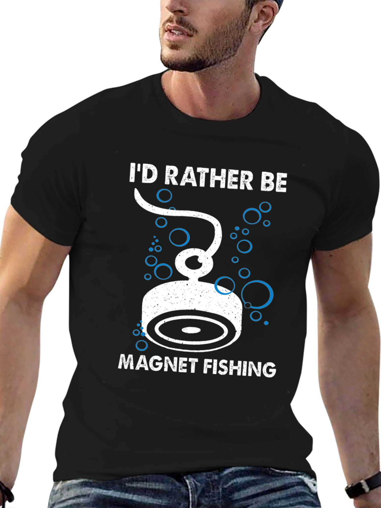 Id Rather Be Magnet Fishing T-Shirt