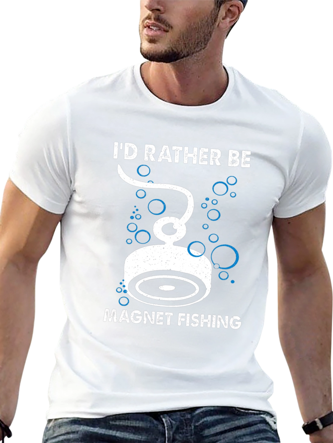 Id Rather Be Magnet Fishing T-Shirt
