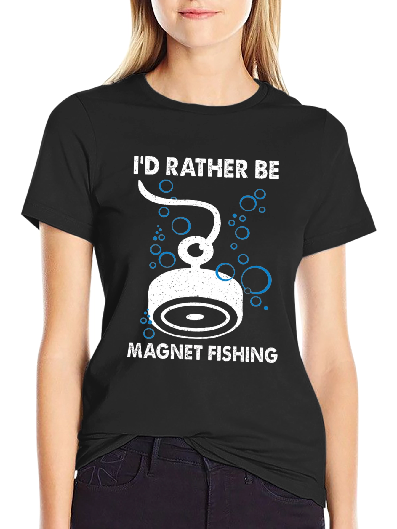 Id Rather Be Magnet Fishing T-Shirt