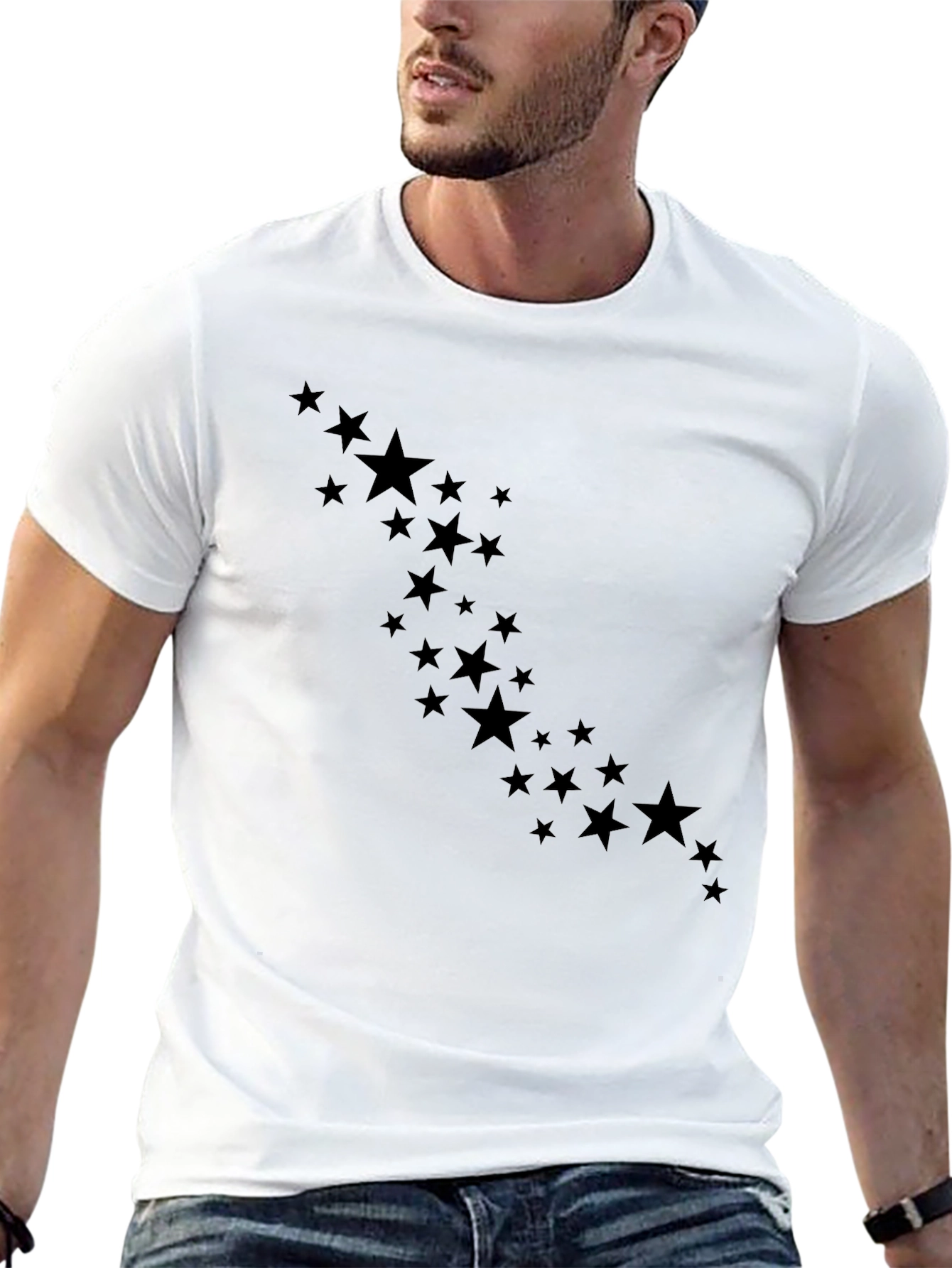 Starry Night Black T-Shirt