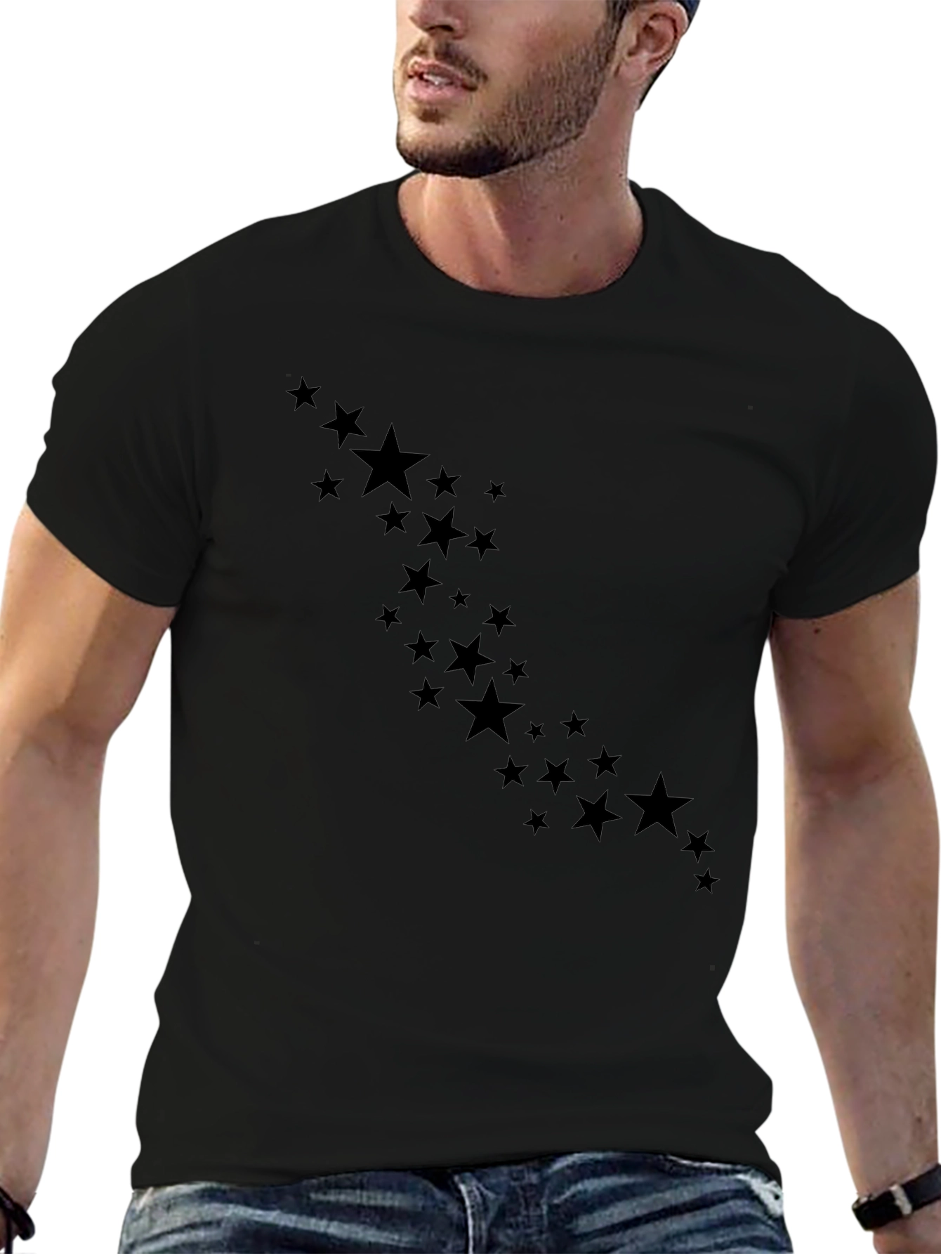 Starry Night Black T-Shirt