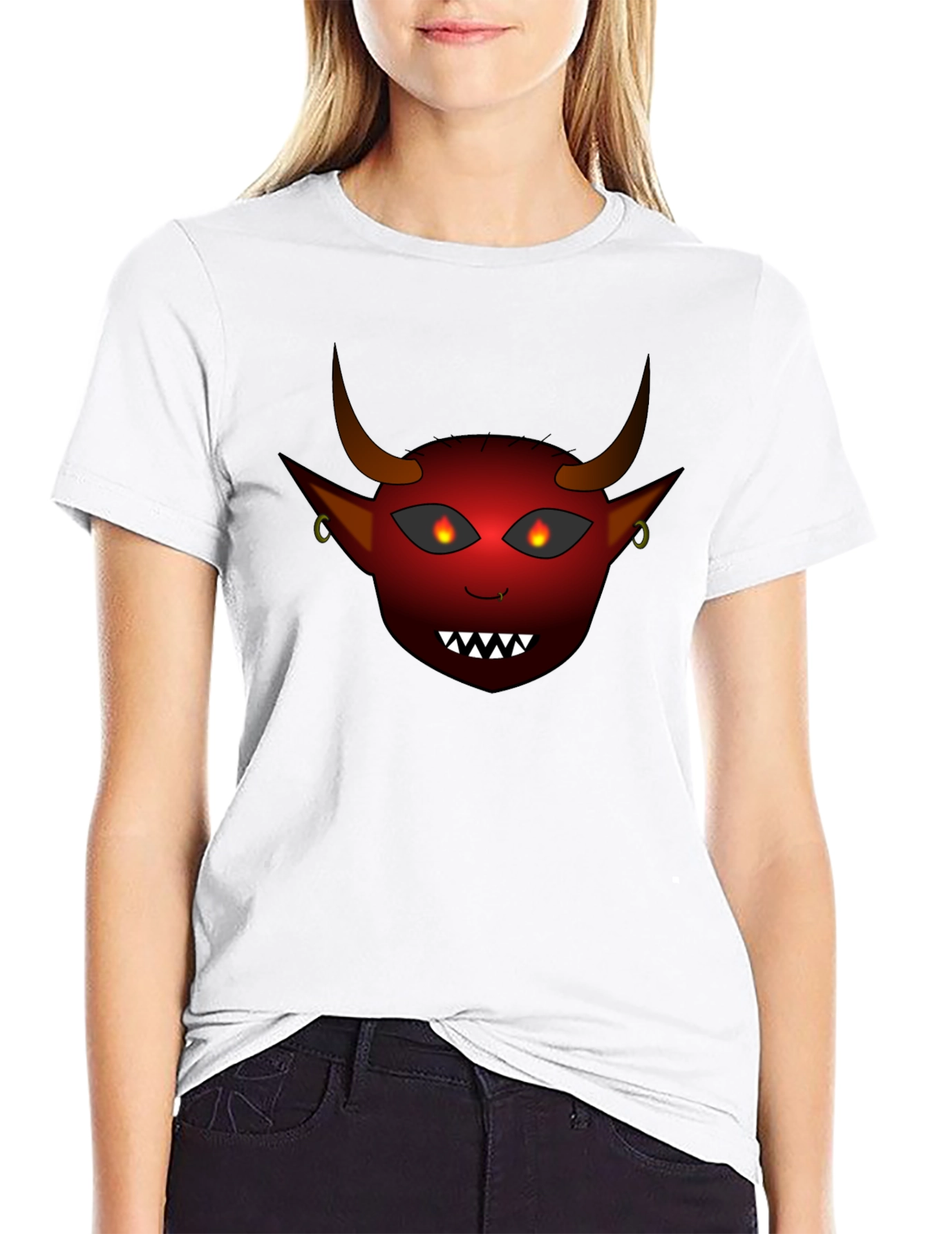 Devil Graphic Black T-Shirt