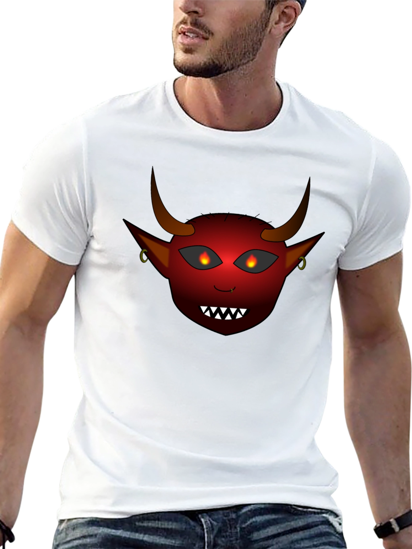 Devil Graphic Black T-Shirt