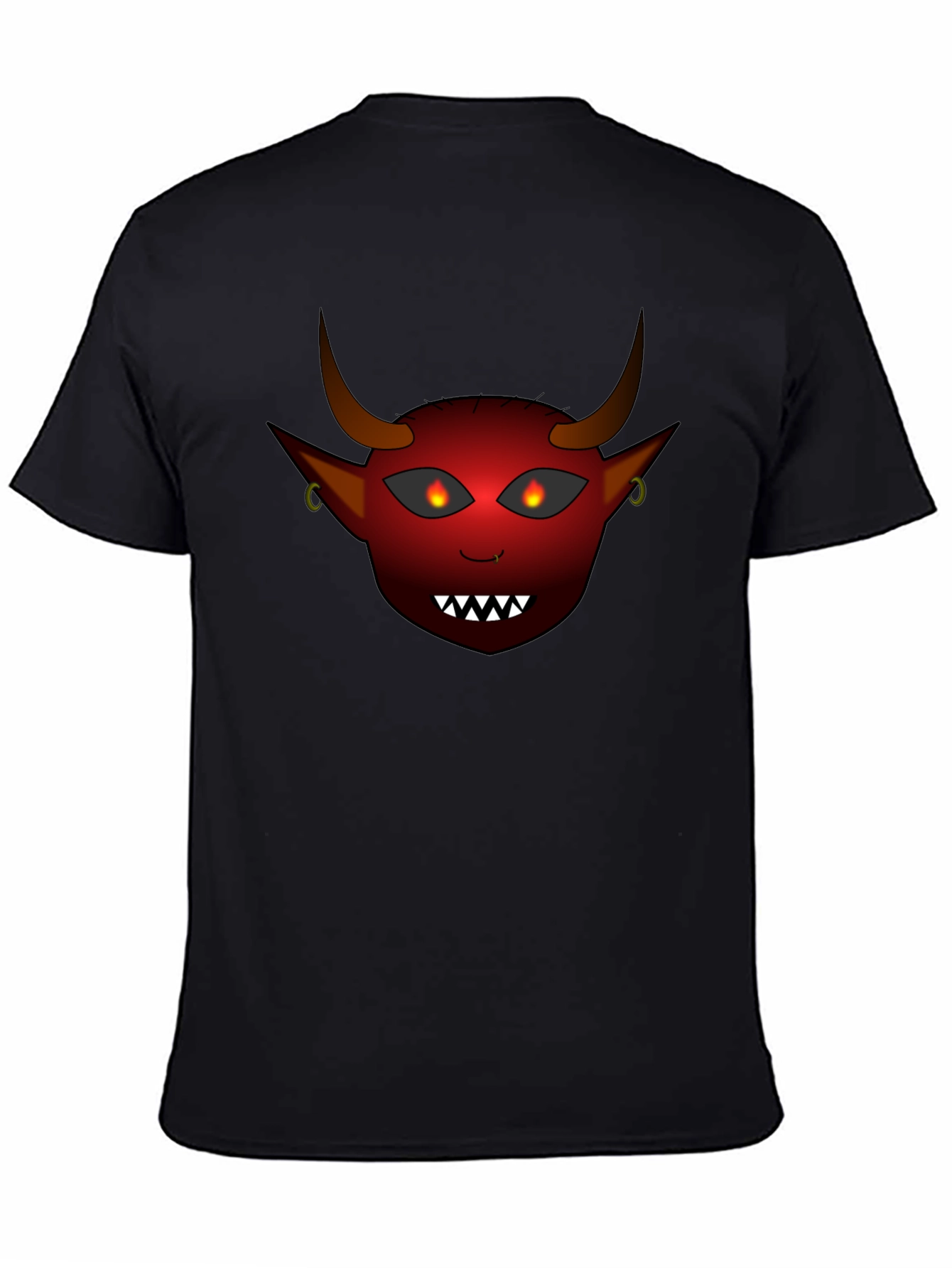 Devil Graphic Black T-Shirt