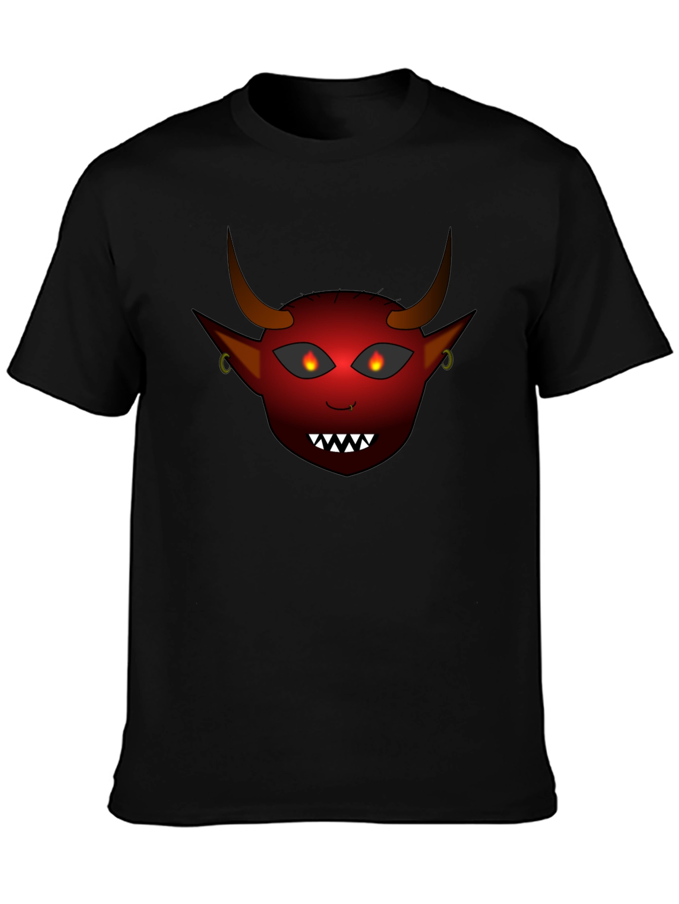 Devil Graphic Black T-Shirt