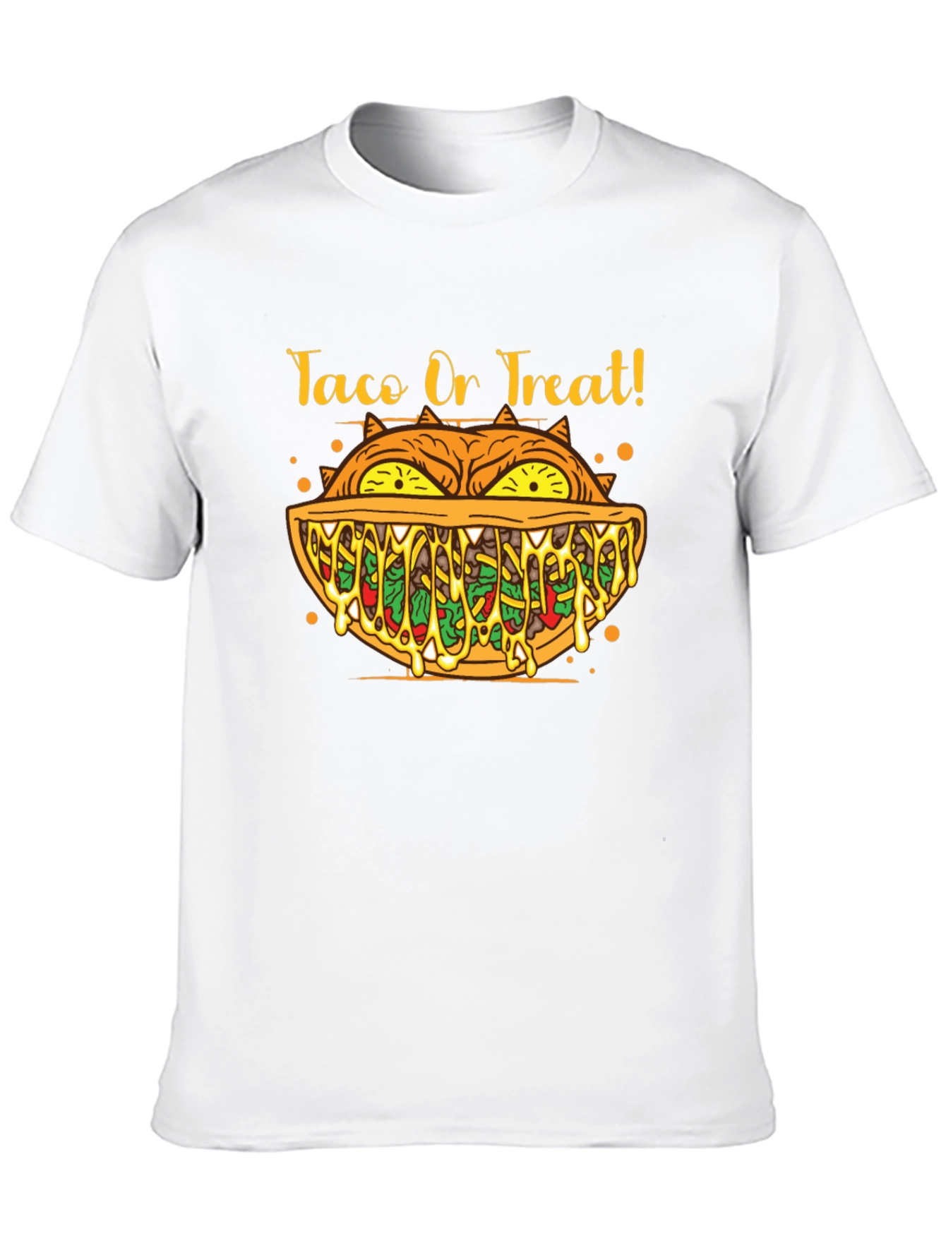Taco or Treat Halloween Graphic T-Shirt