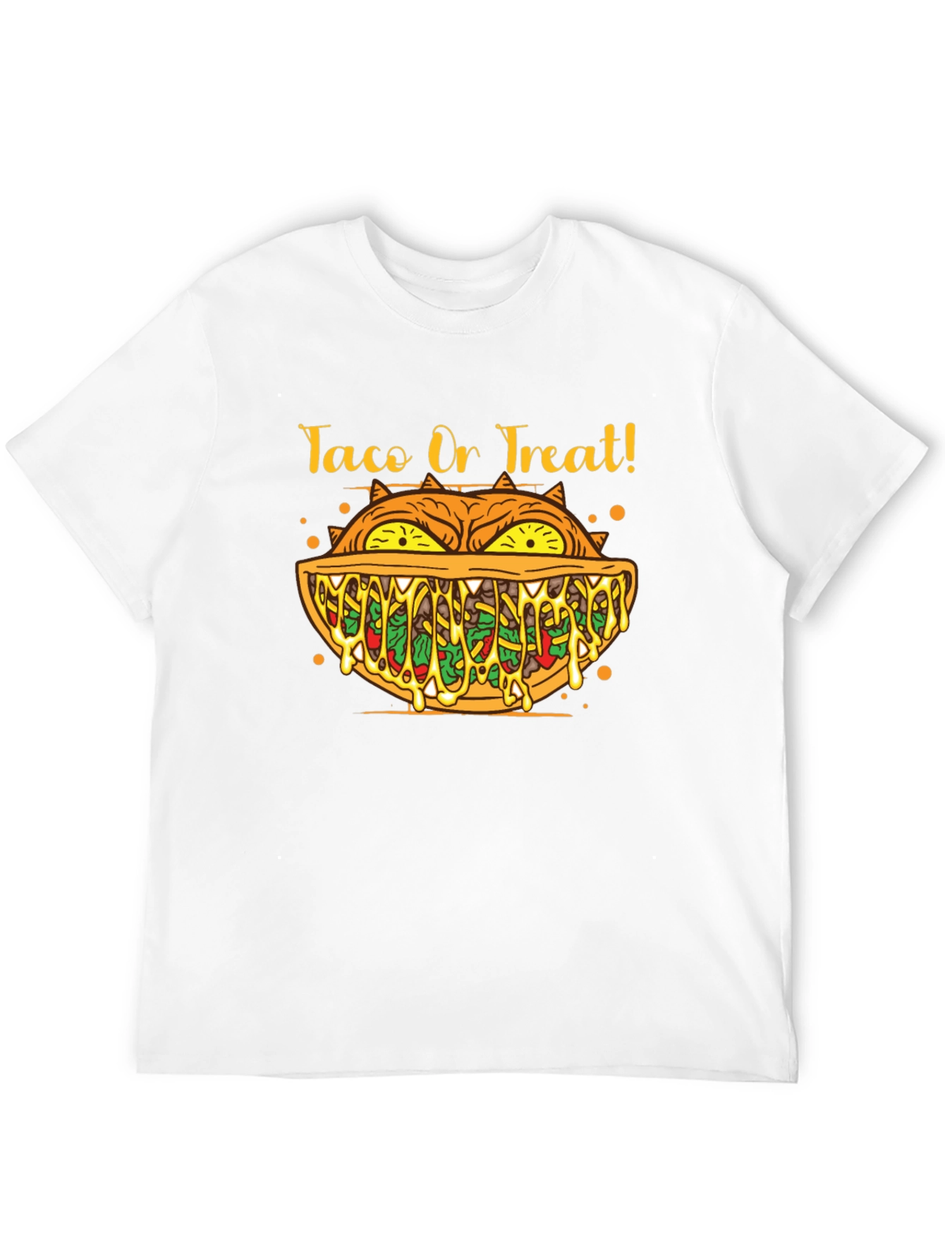 Taco or Treat Halloween Graphic T-Shirt