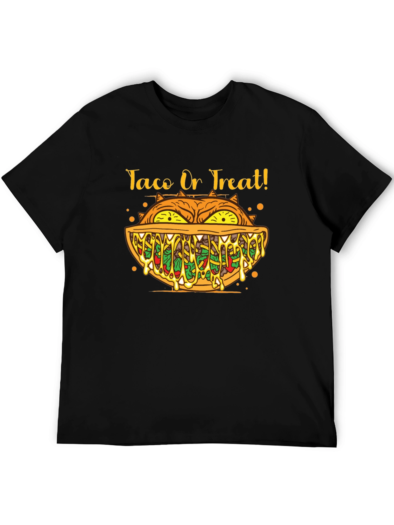 Taco or Treat Halloween Graphic T-Shirt