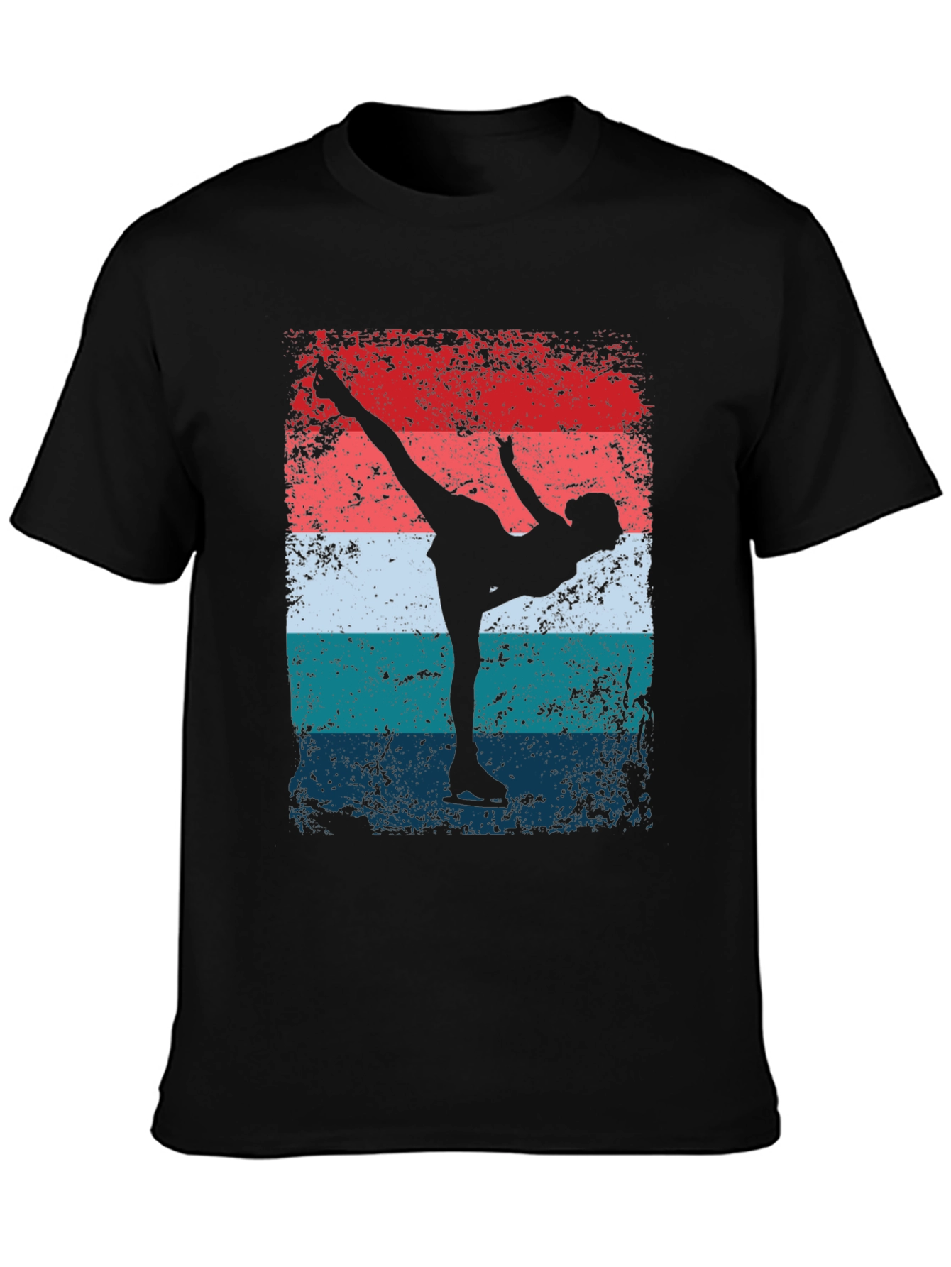 Figure Skating Retro T-Shirt