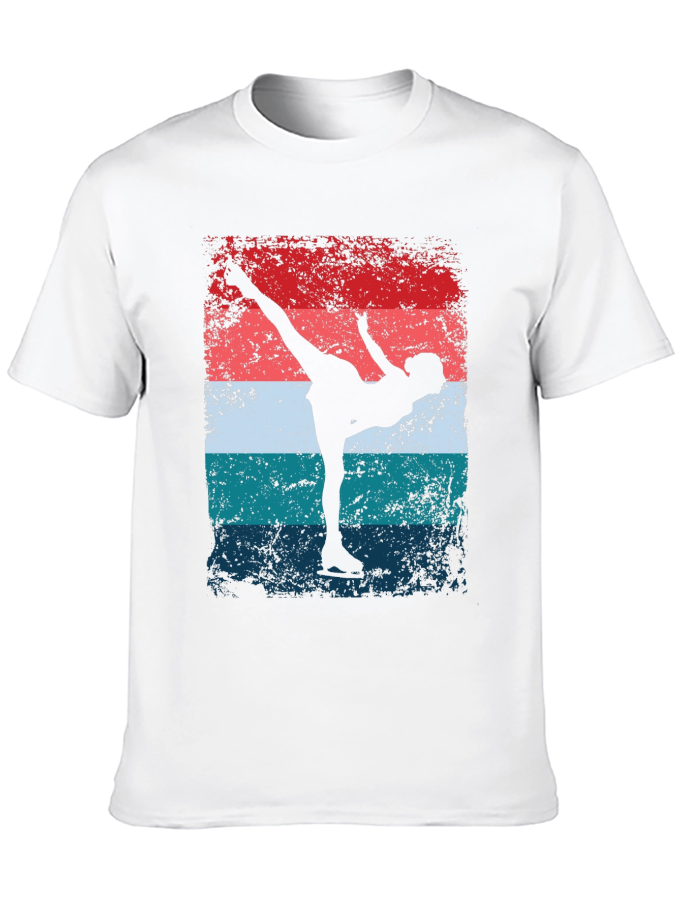 Figure Skating Retro T-Shirt