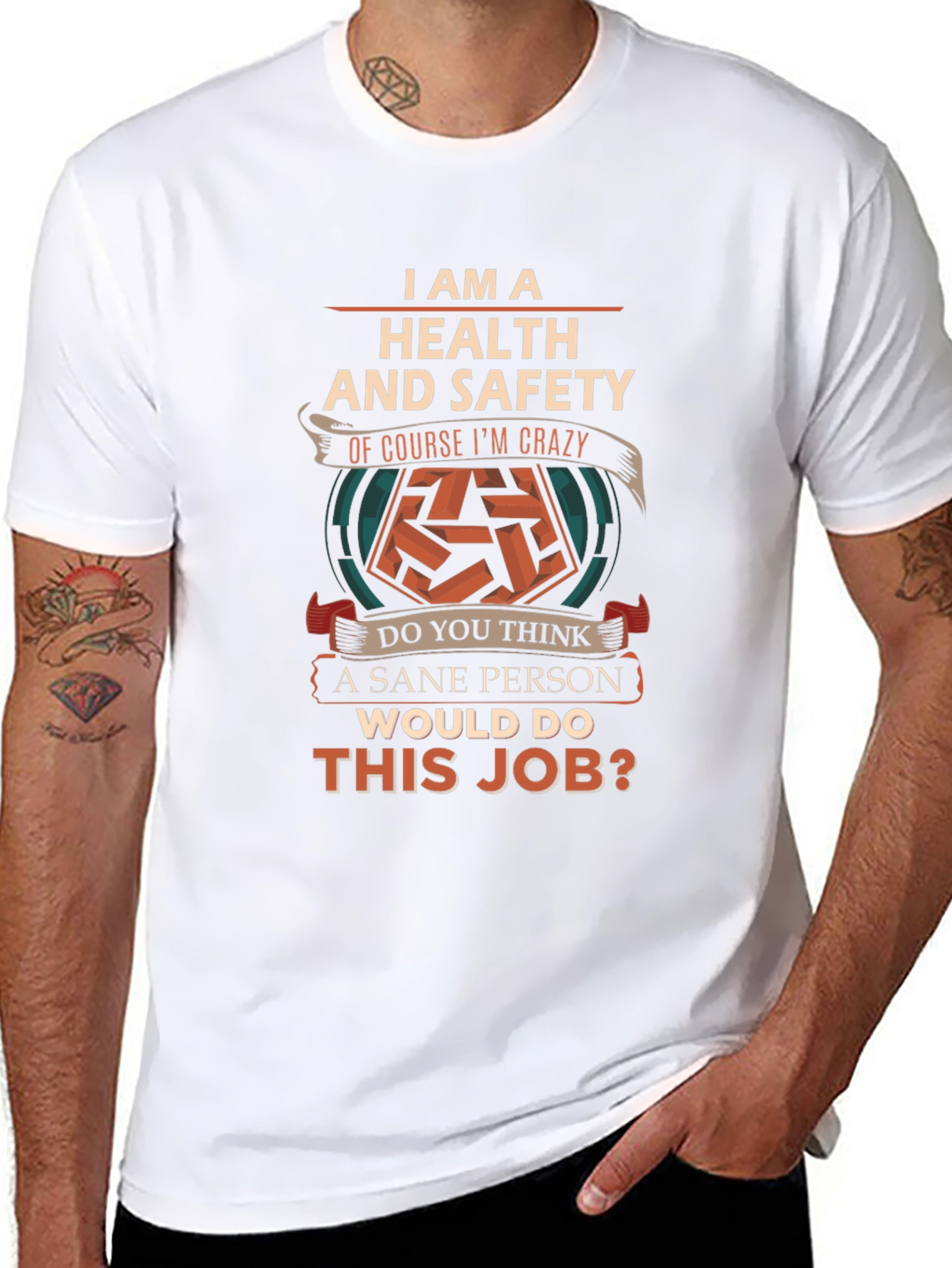 Health & Safety Crazy Job T-Shirt