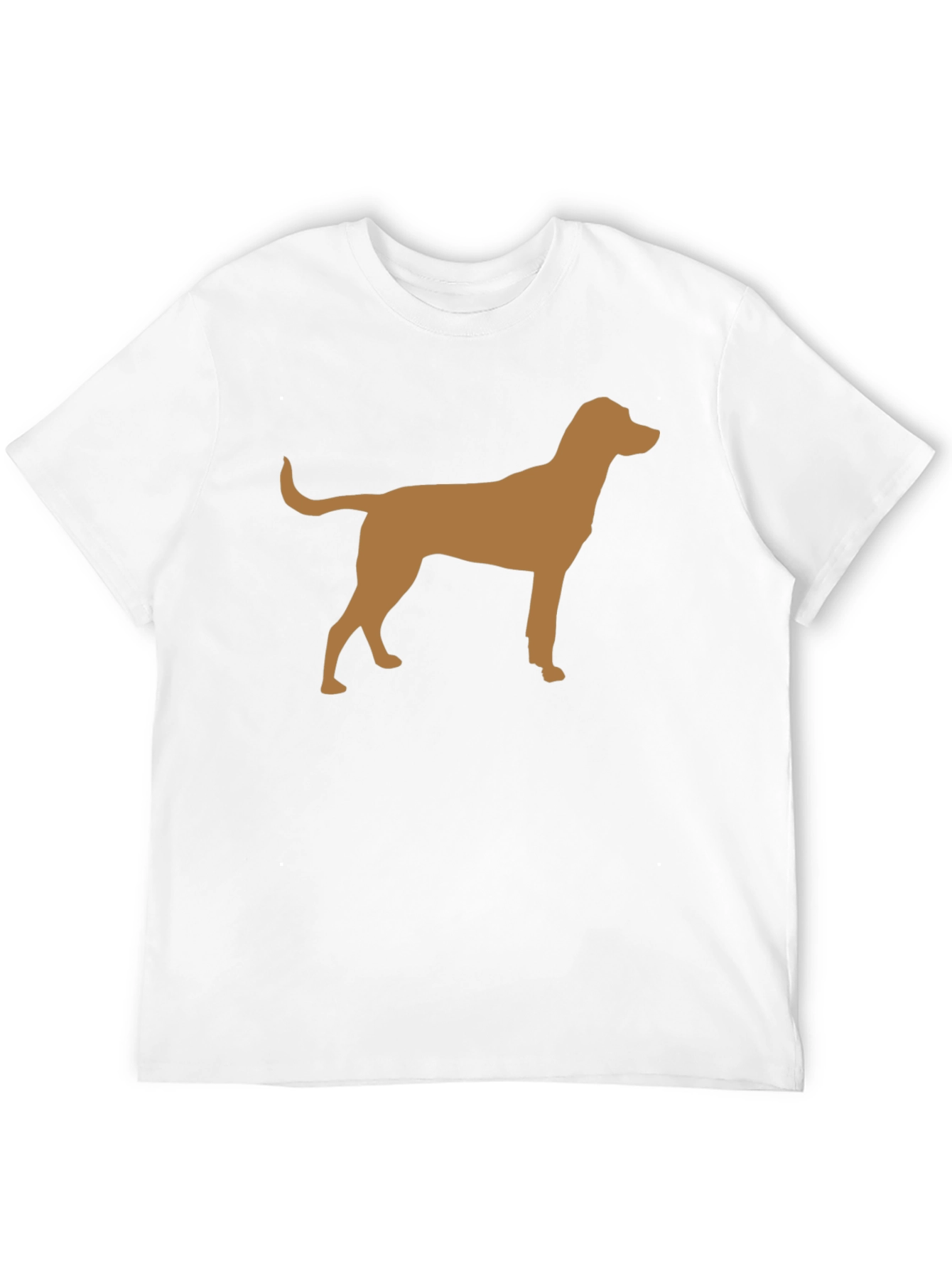 Dog Silhouette Black T-Shirt