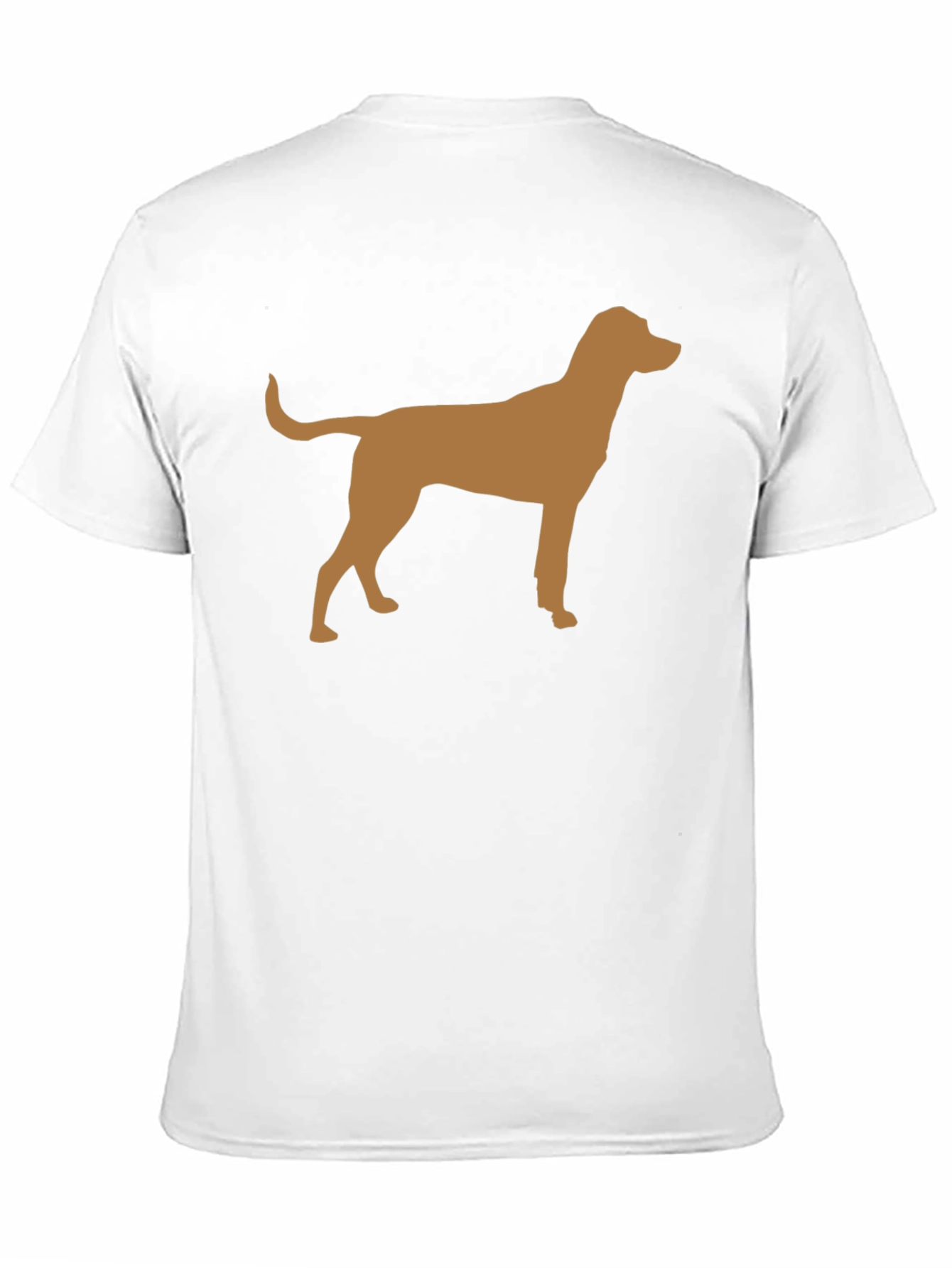 Dog Silhouette Black T-Shirt