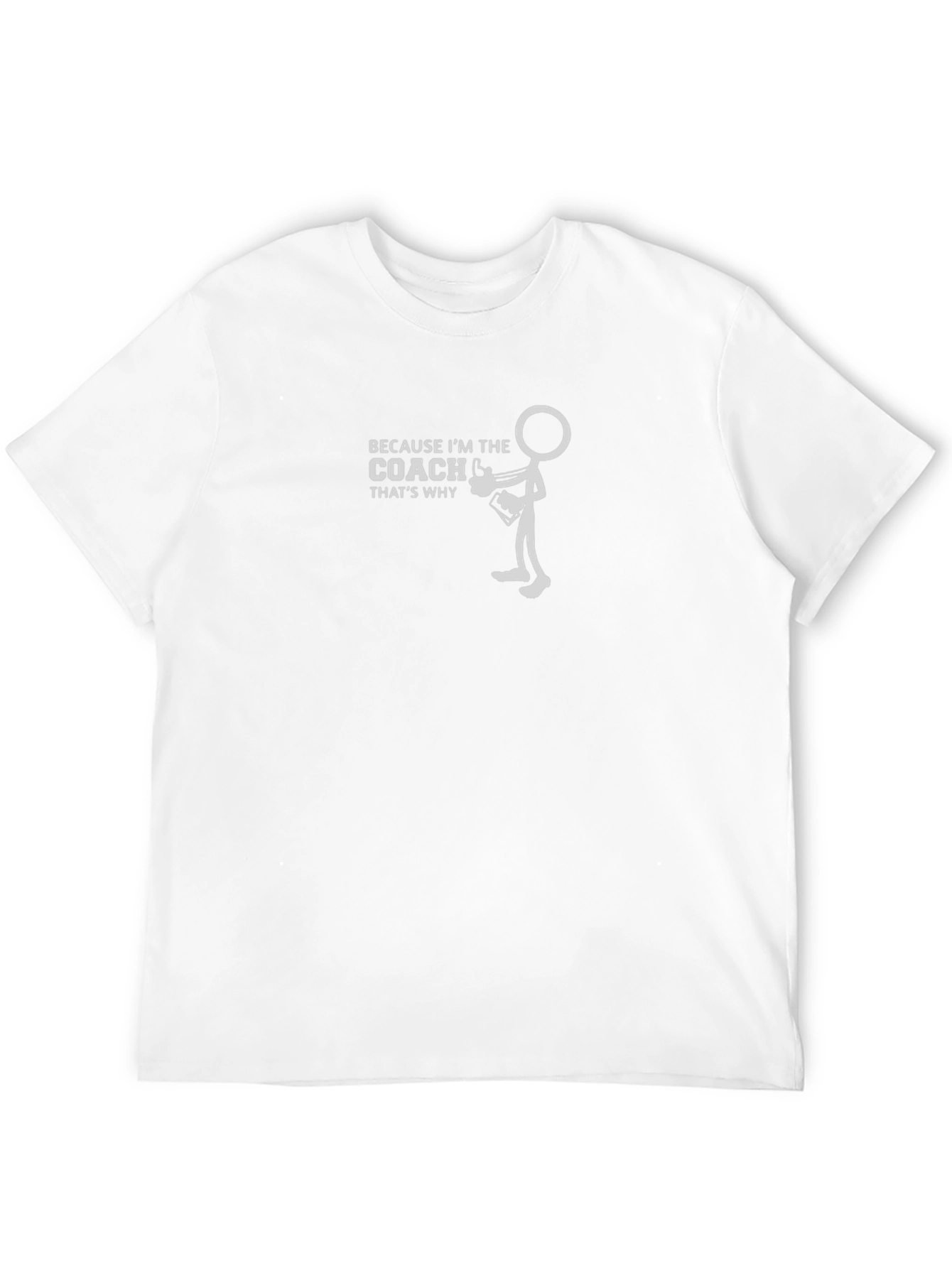 Coach Stick Figure Graphic T-Shirt