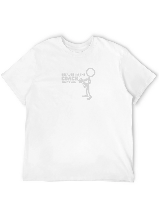 Coach Stick Figure Graphic T-Shirt
