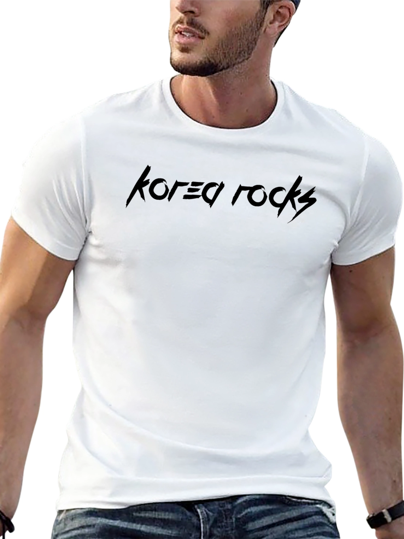 Korea Rocks Graphic T-Shirt - Mens
