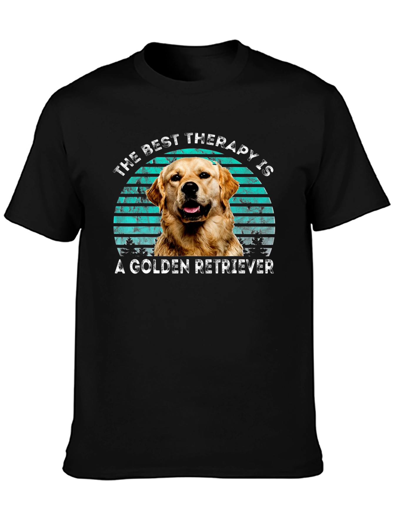 Golden Retriever Therapy T-Shirt