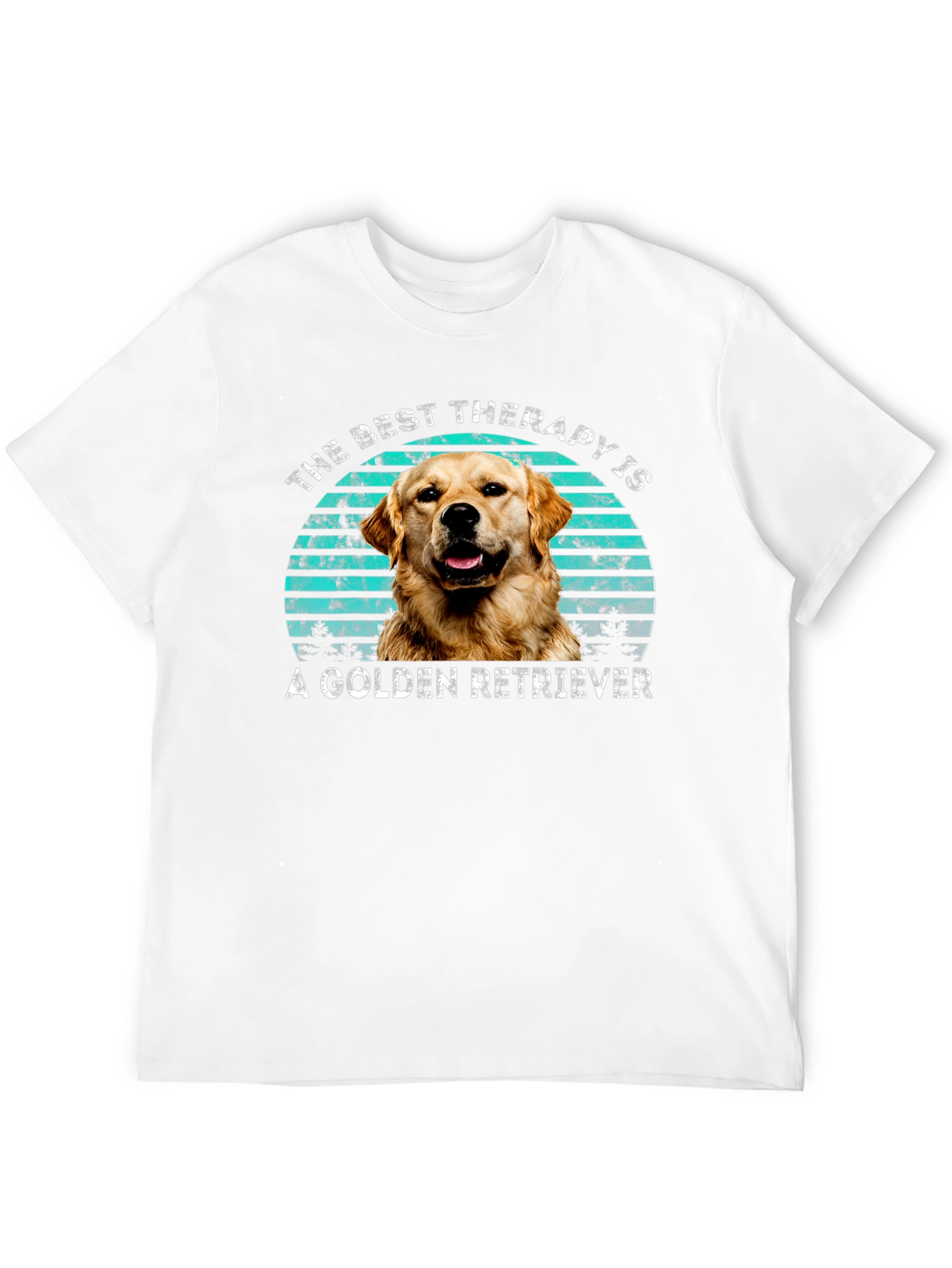 Golden Retriever Therapy T-Shirt