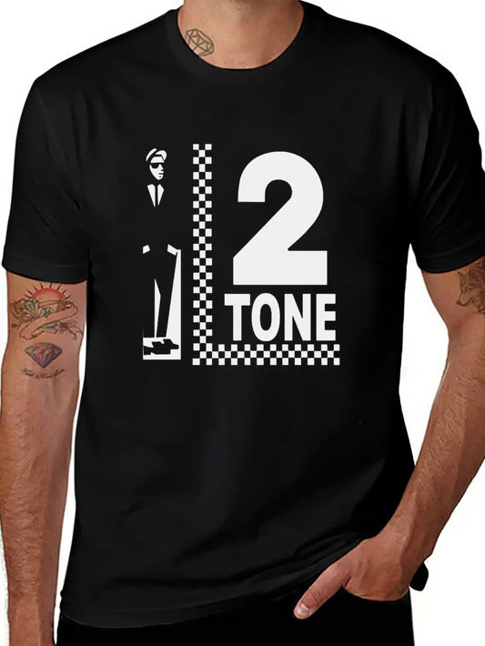 2 Tone Records Scarf Music Comfortable Minimalist Graphic Tee – Summer Style Essential