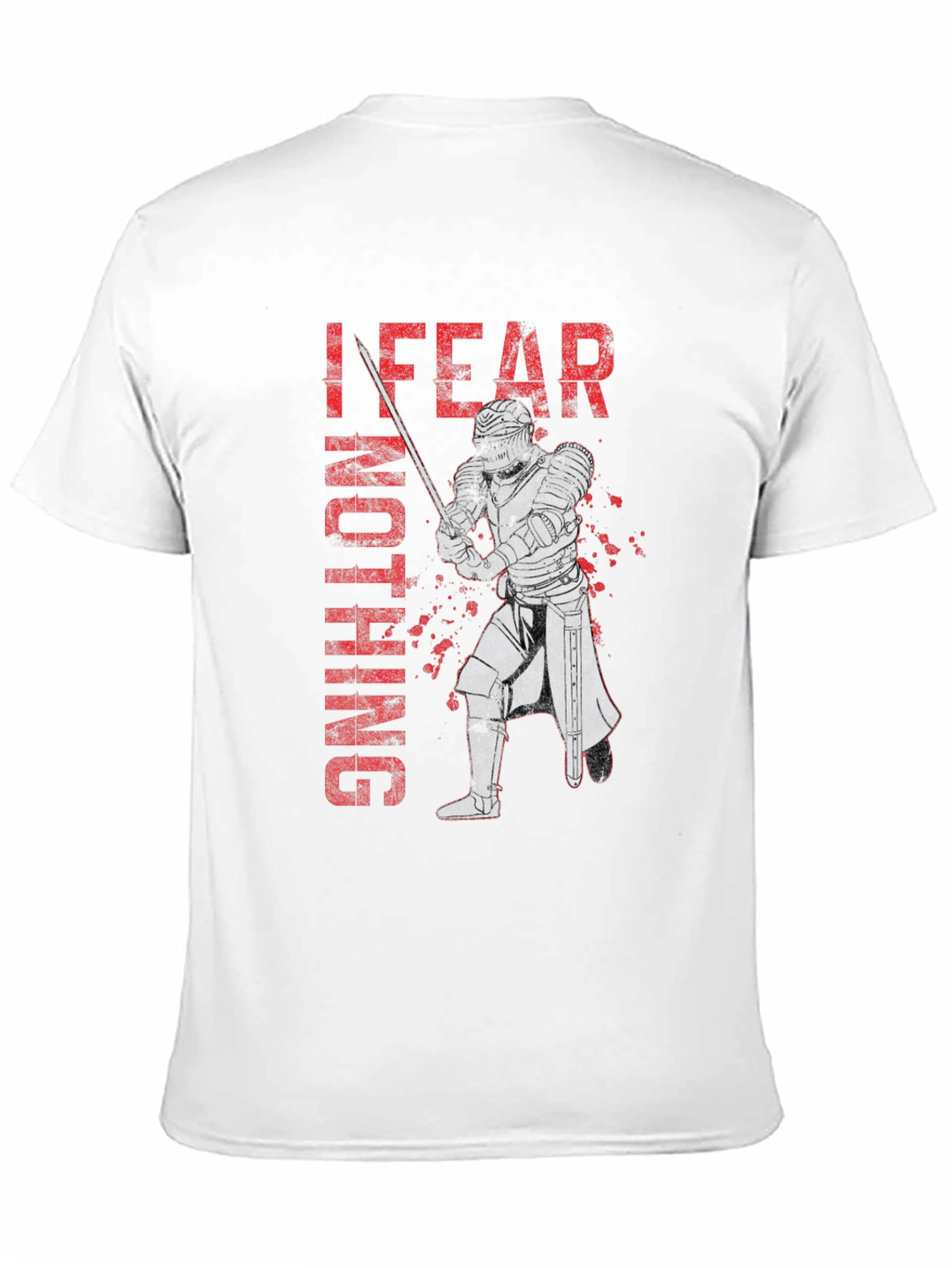 I Fear Nothing Knight T-Shirt - Black