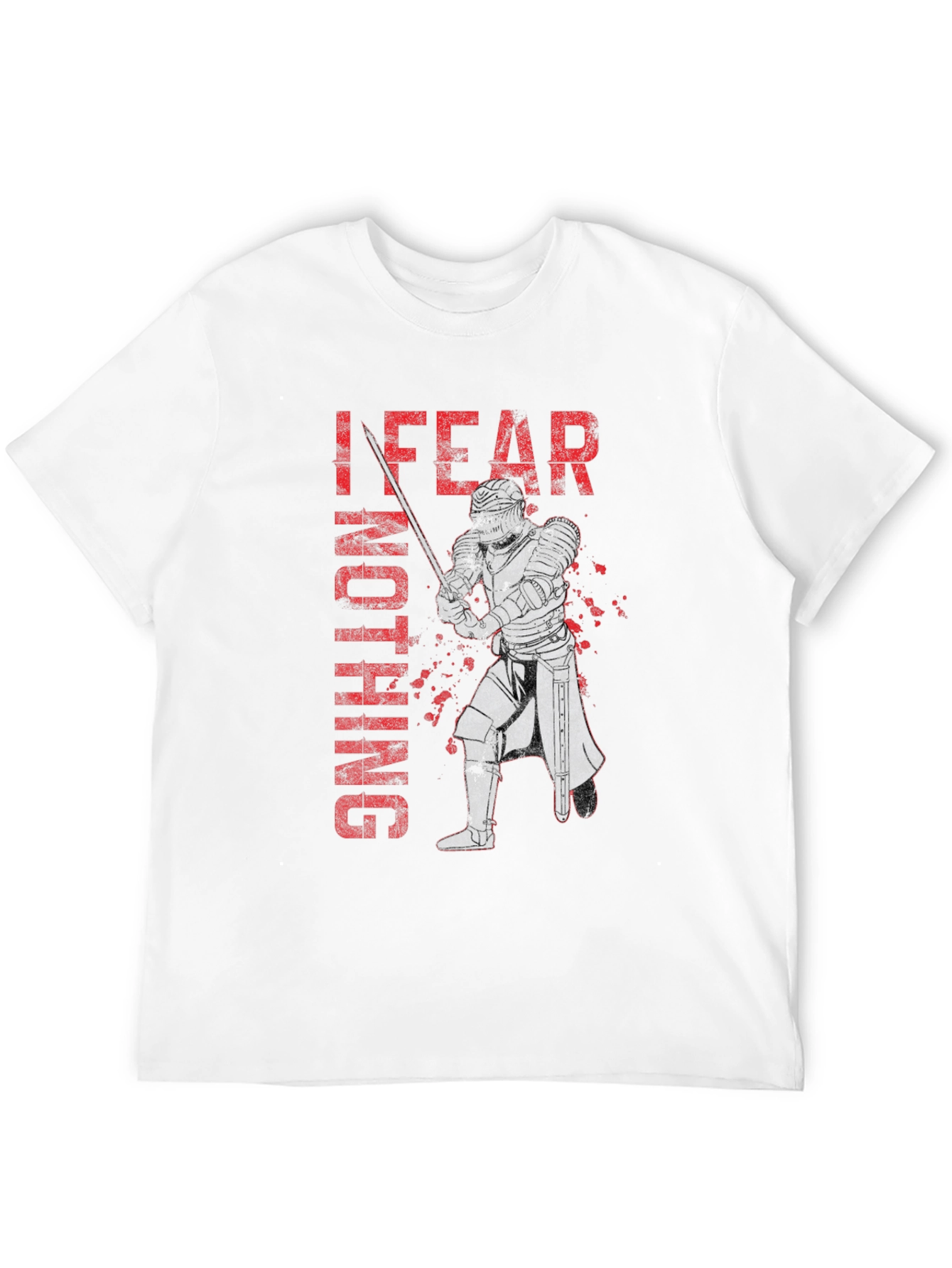 I Fear Nothing Knight T-Shirt - Black
