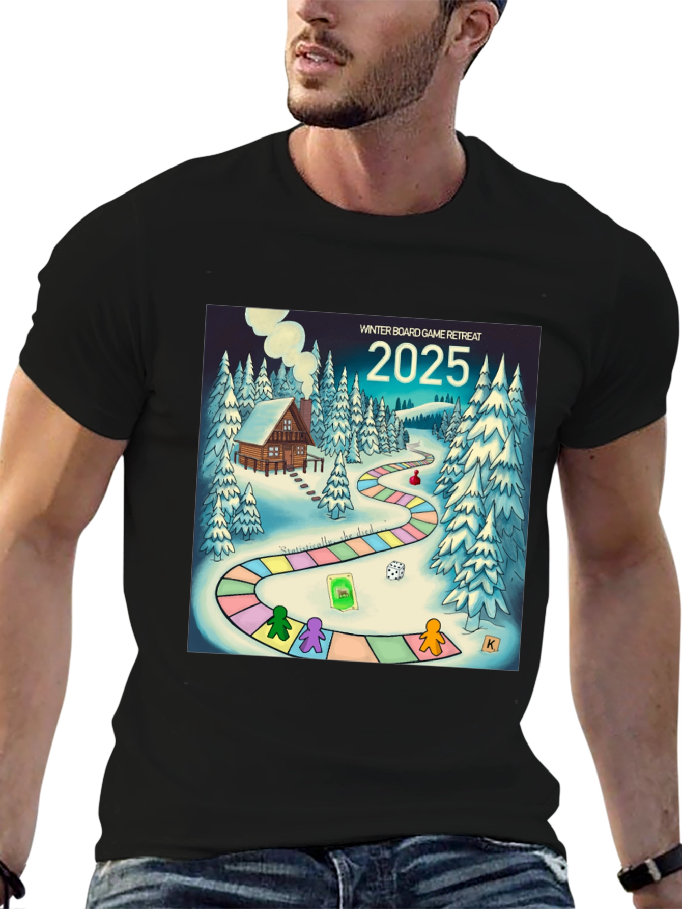Winter Board Game Retreat 2025 T-Shirt