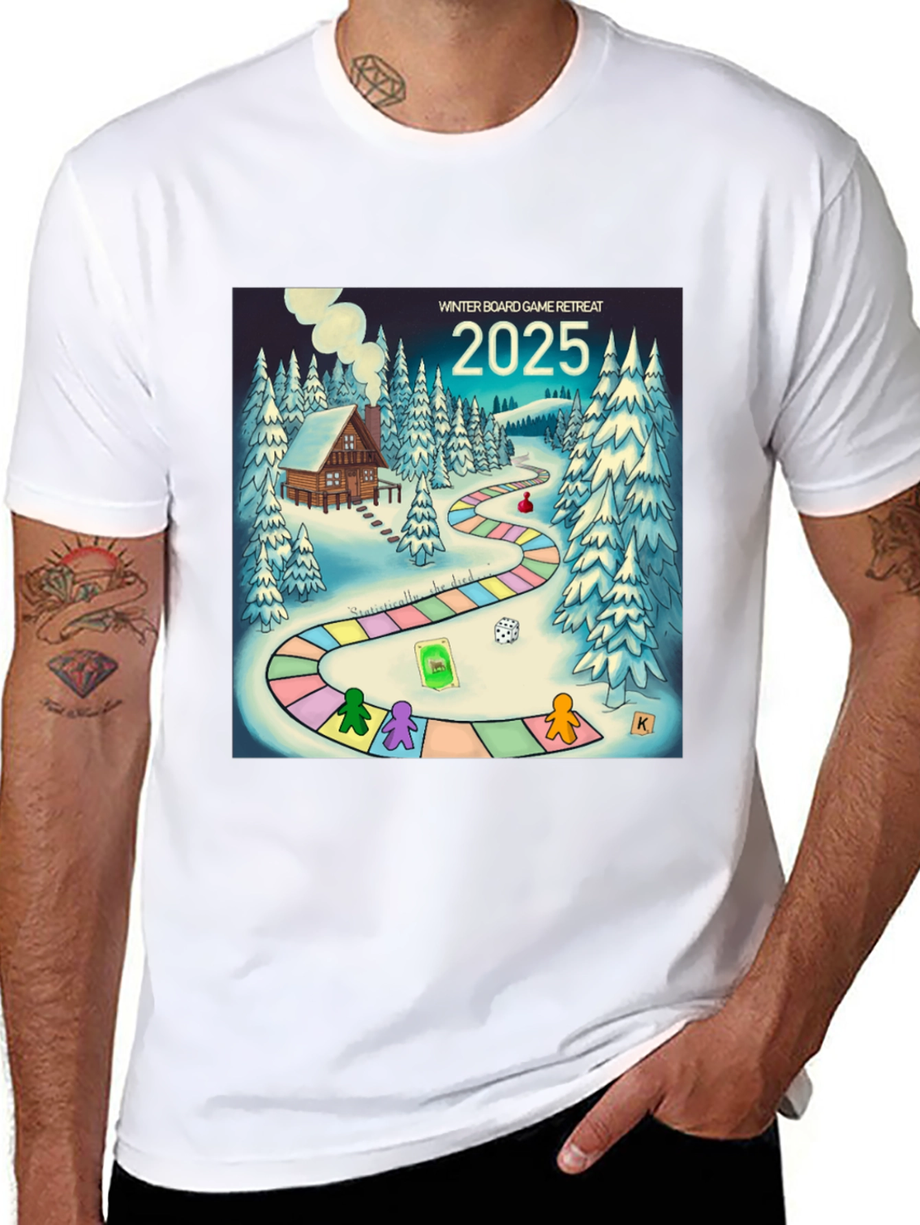 Winter Board Game Retreat 2025 T-Shirt