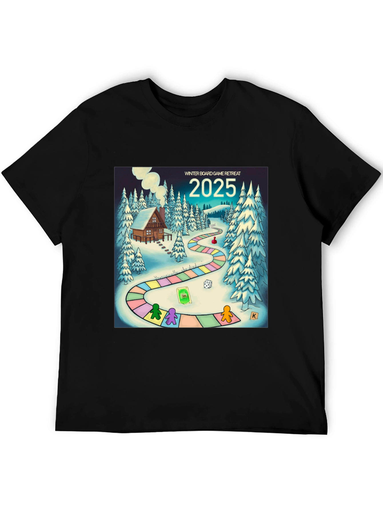 Winter Board Game Retreat 2025 T-Shirt