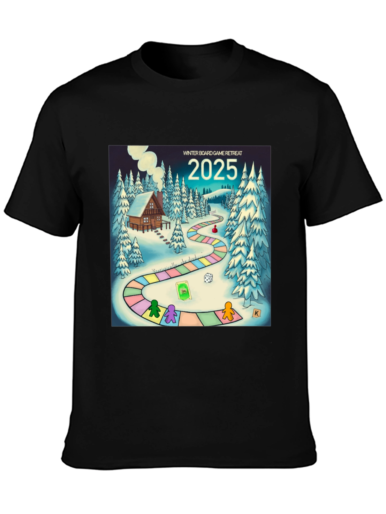 Winter Board Game Retreat 2025 T-Shirt