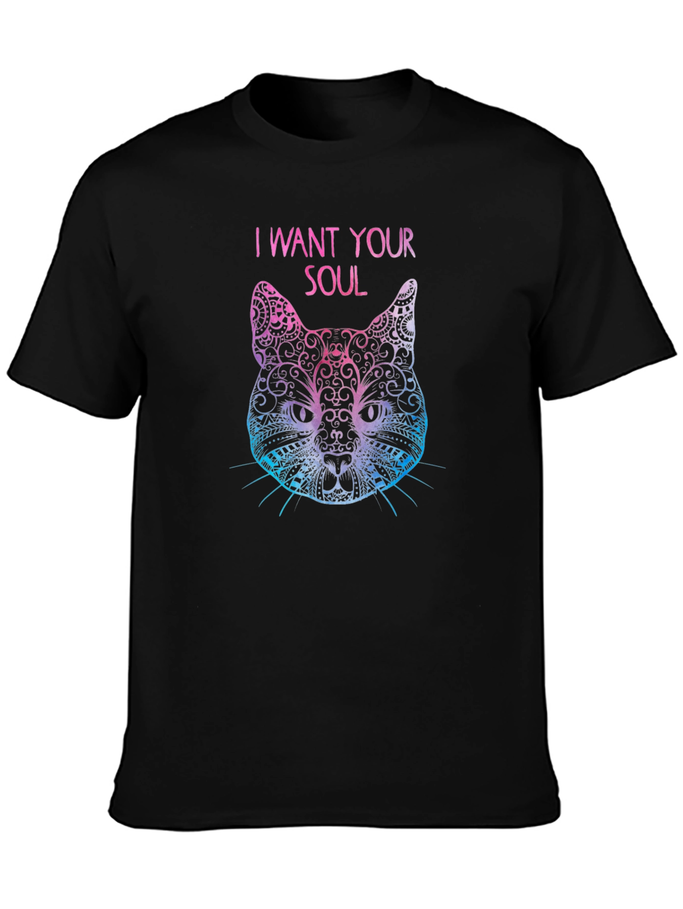 I Want Your Soul Cat T-Shirt