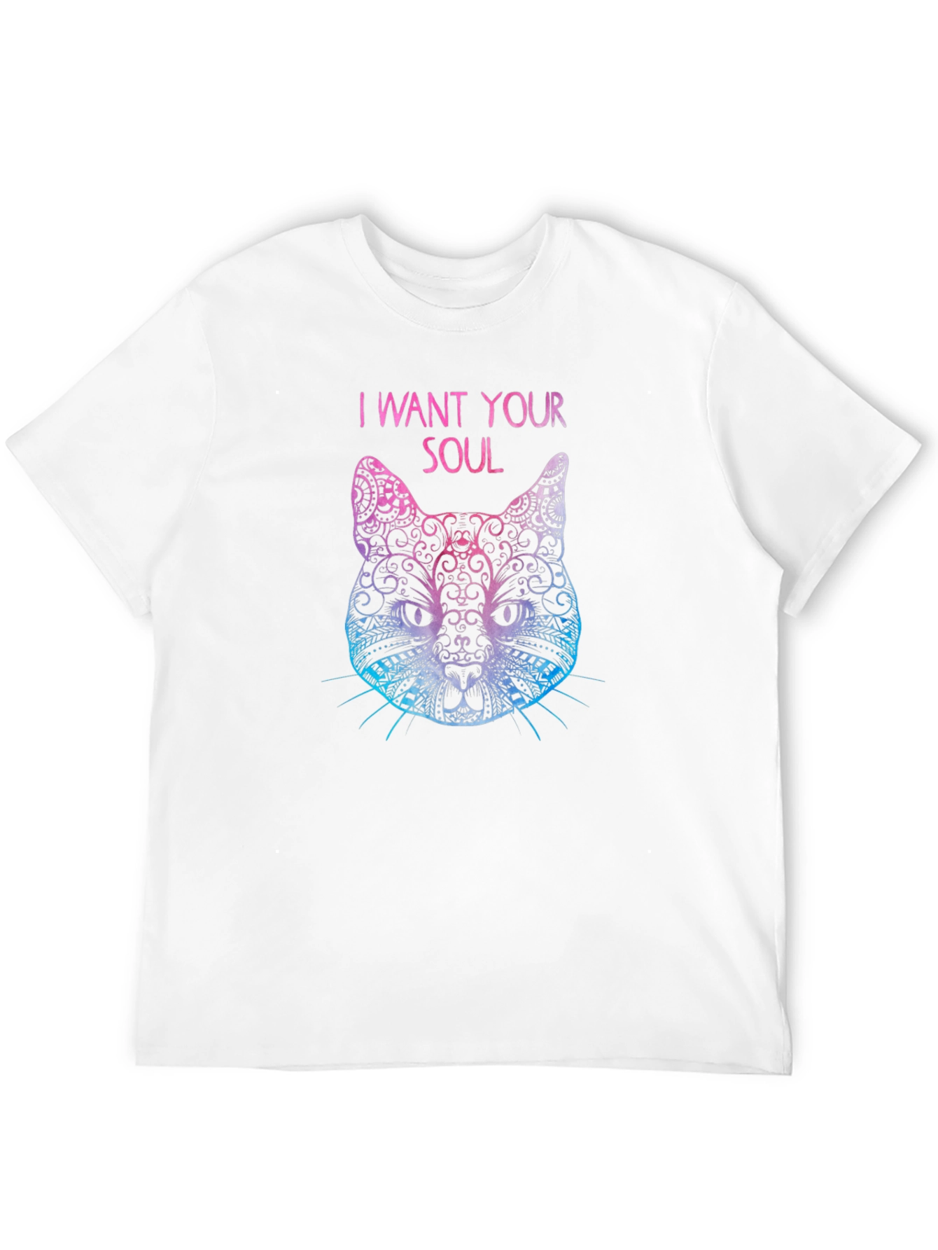 I Want Your Soul Cat T-Shirt
