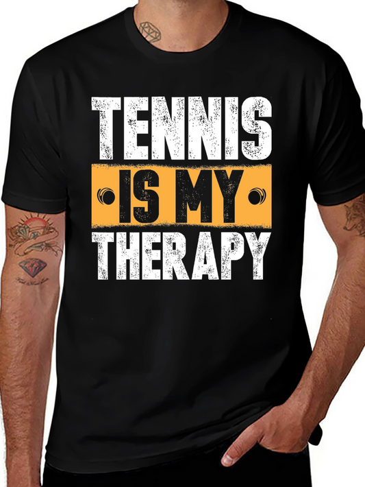 Tennis Is My Therapy Graphic Tee