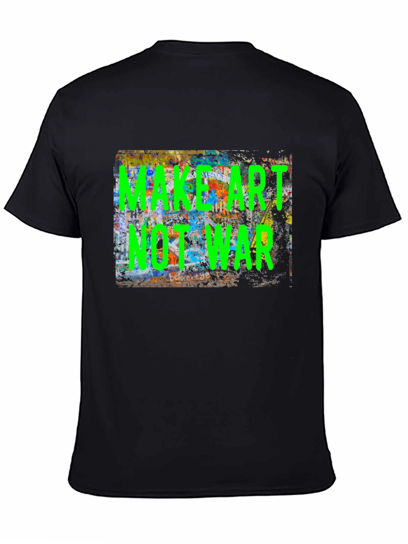 Make Art Not War Graphic Tee