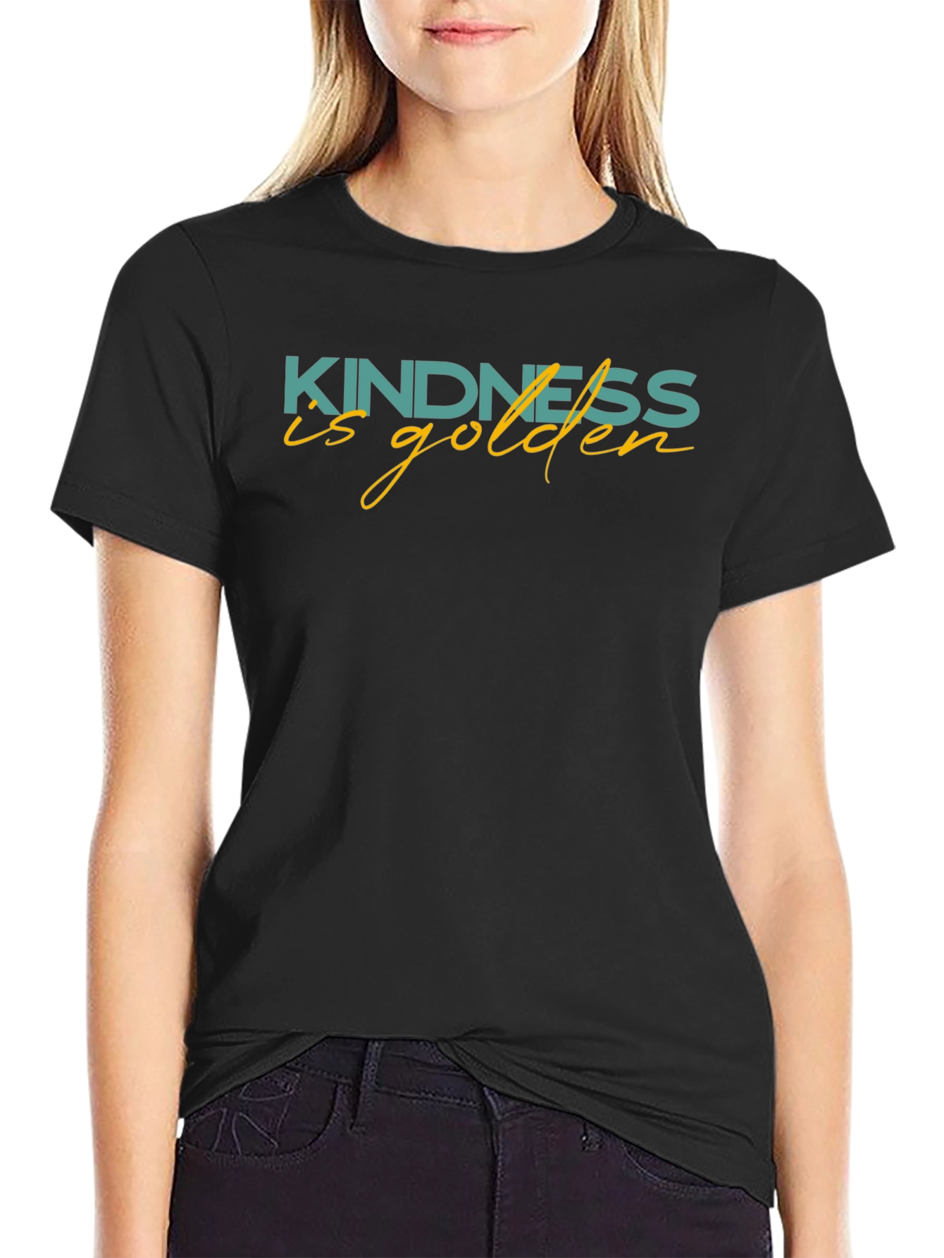 Kindness is Golden Graphic T-Shirt - Soft Cotton