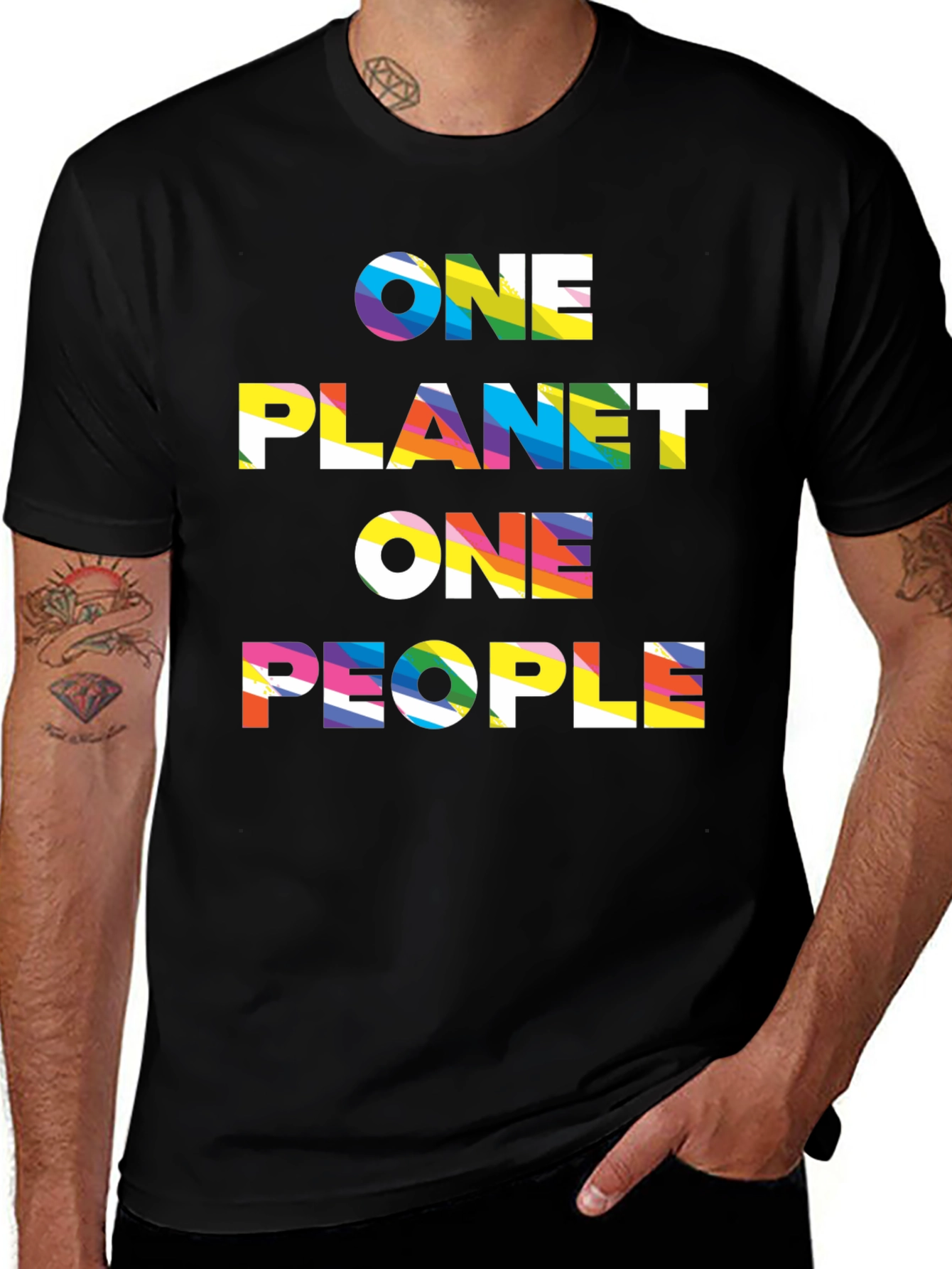 One Planet One People Graphic Tee