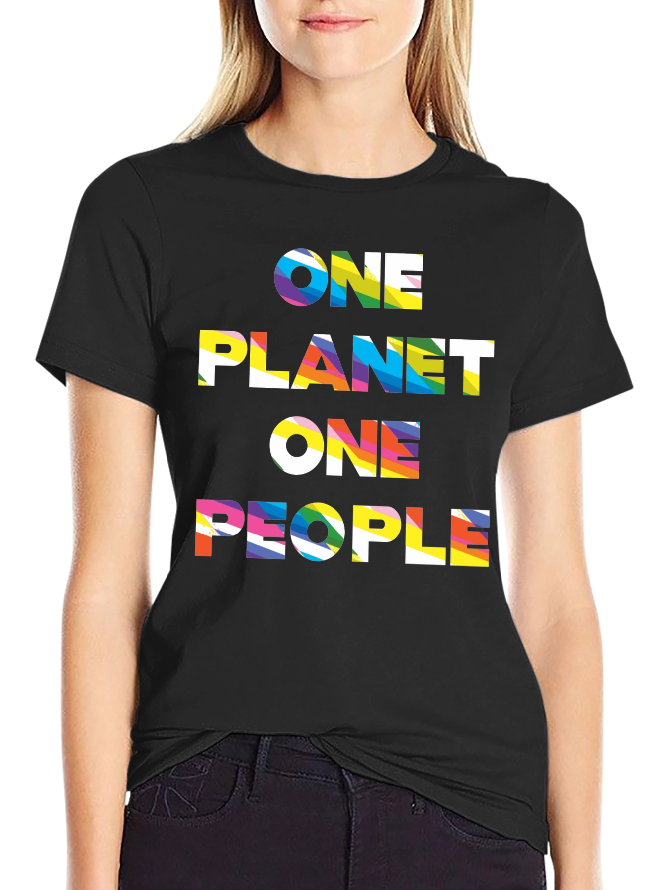 One Planet One People Graphic Tee