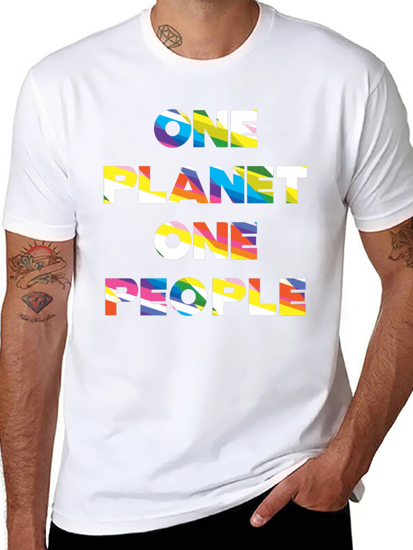One Planet One People Graphic Tee