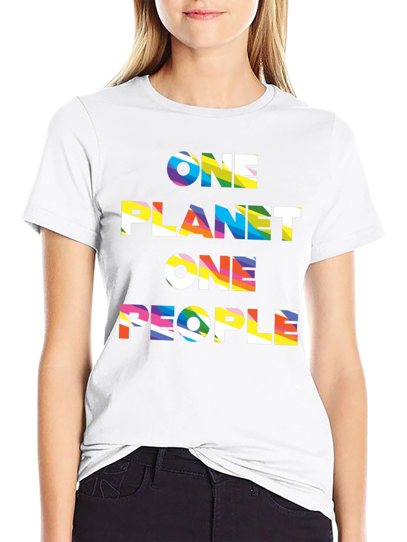 One Planet One People Graphic Tee