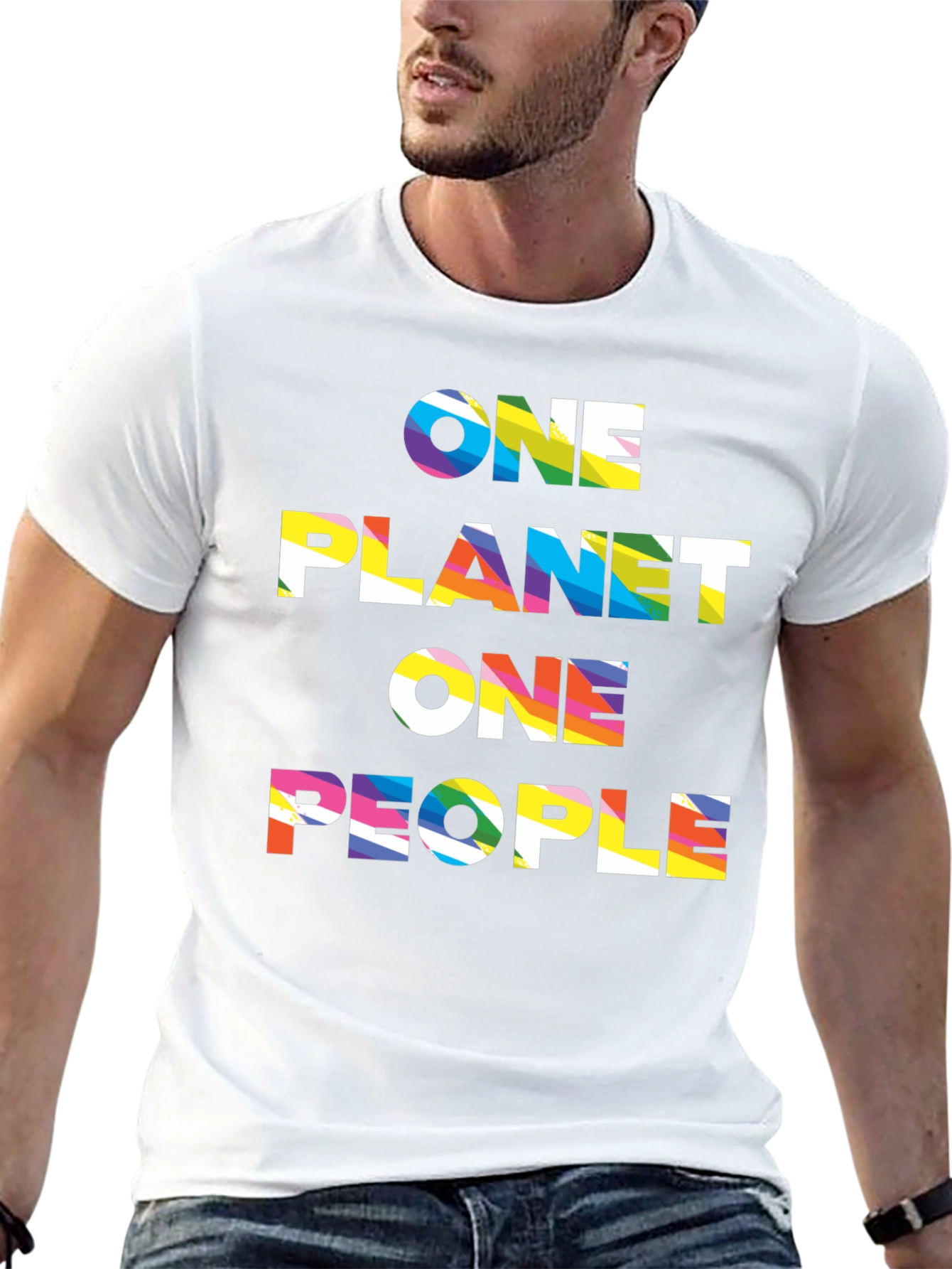 One Planet One People Graphic Tee