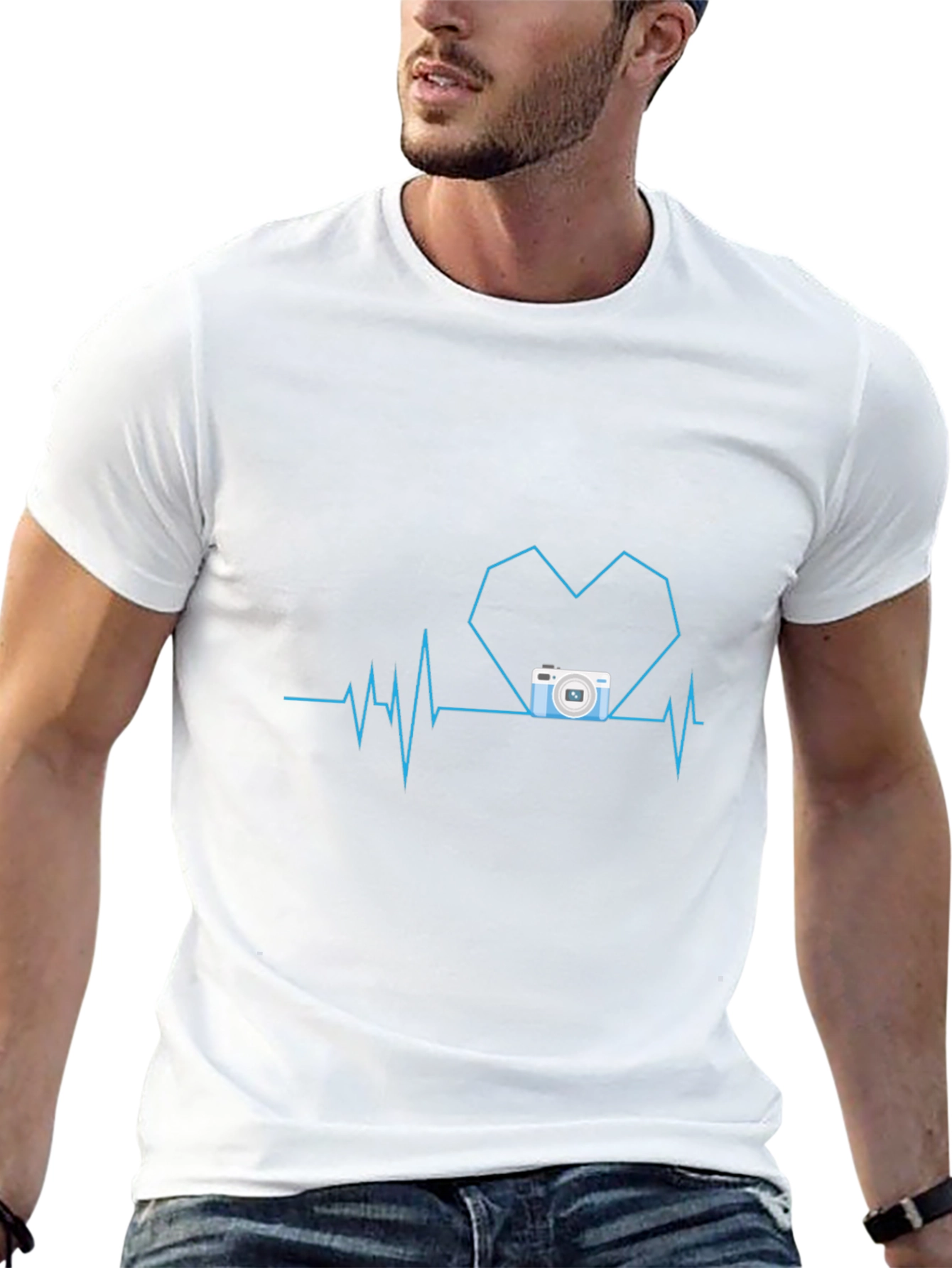 Photographers Heartbeat T-Shirt
