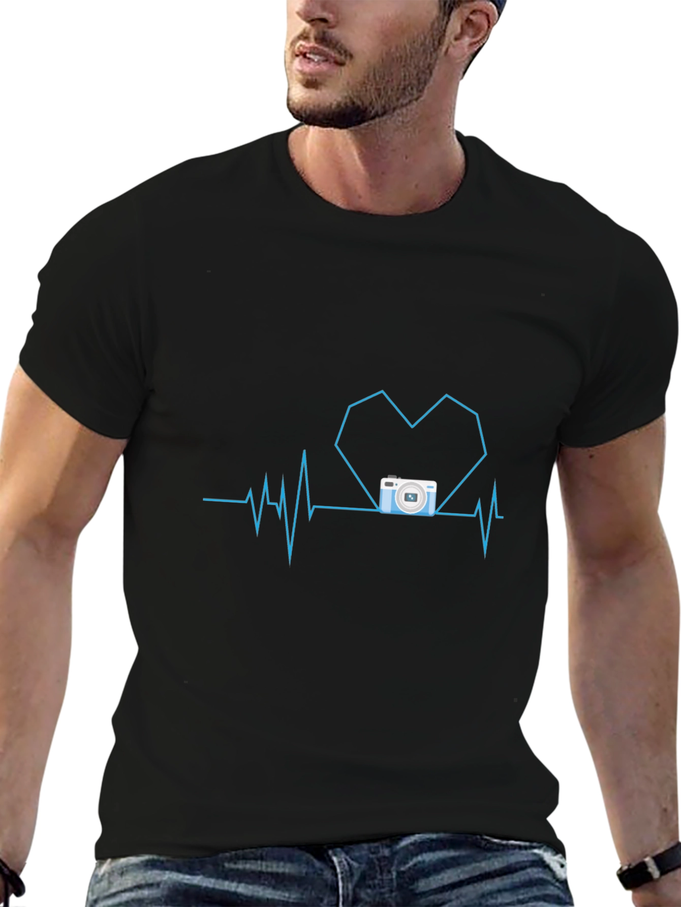 Photographers Heartbeat T-Shirt