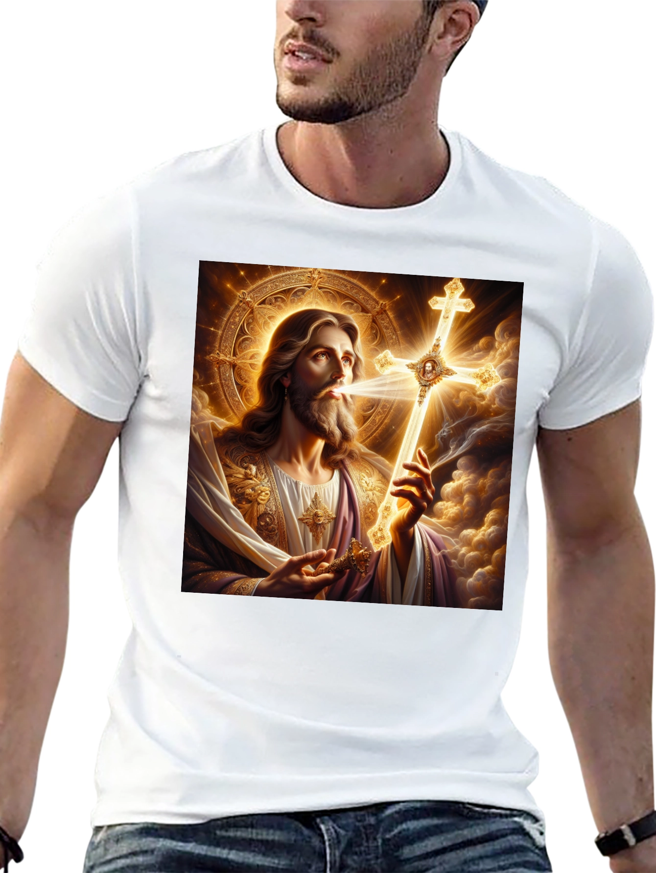 Jesus Christ Graphic T-Shirt