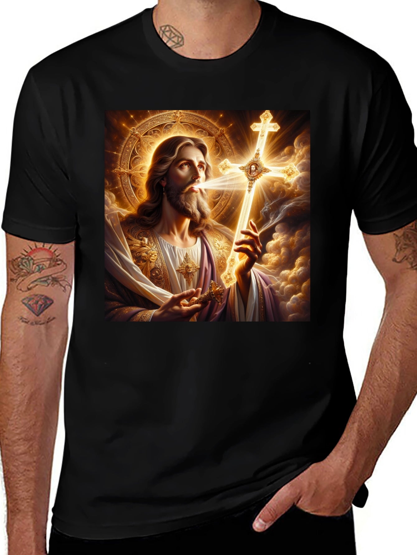 Jesus Christ Graphic T-Shirt