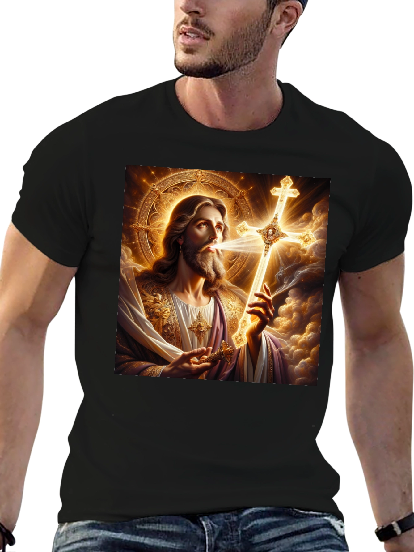 Jesus Christ Graphic T-Shirt