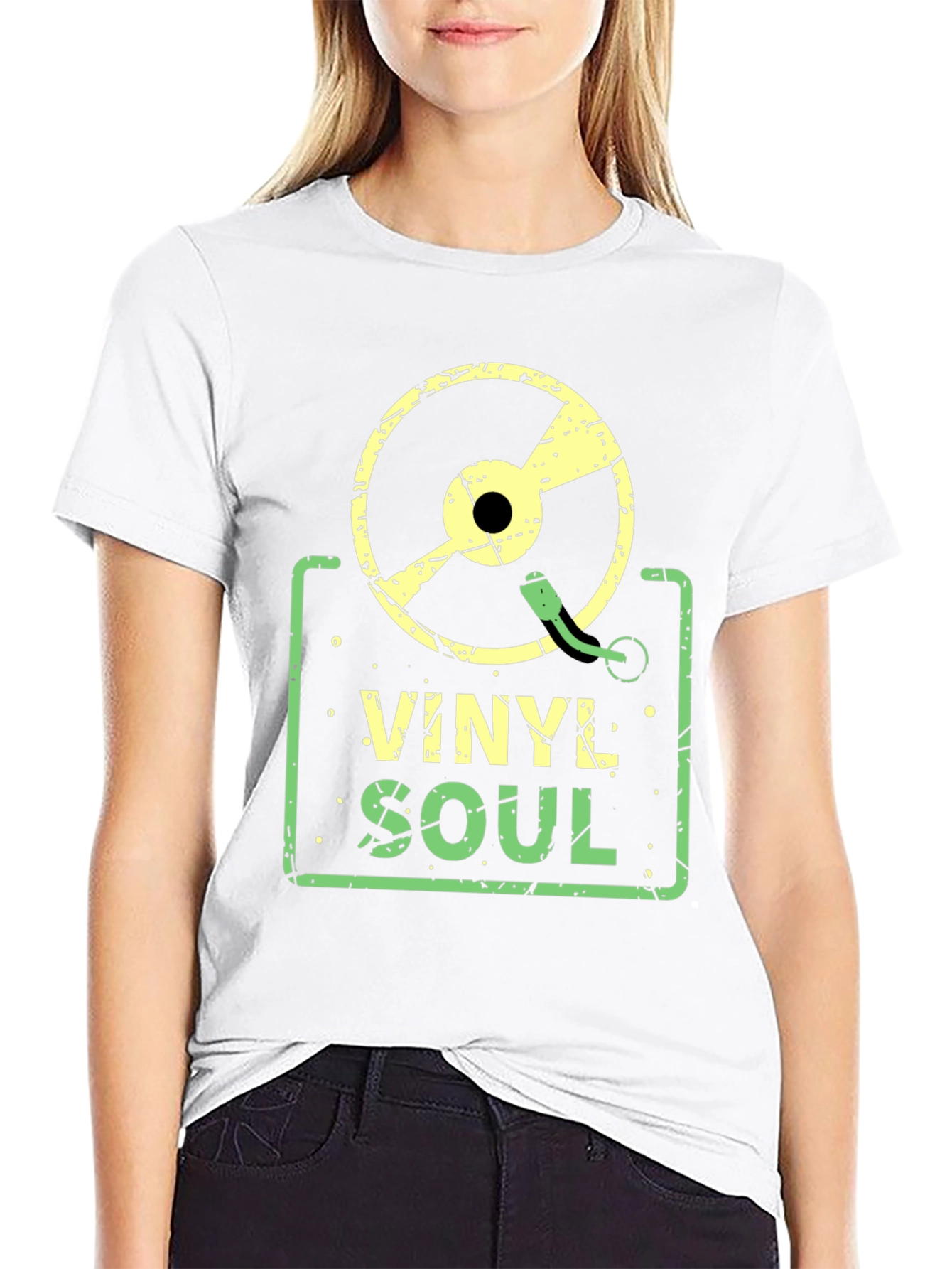 Vinyl Soul Retro Graphic Tee