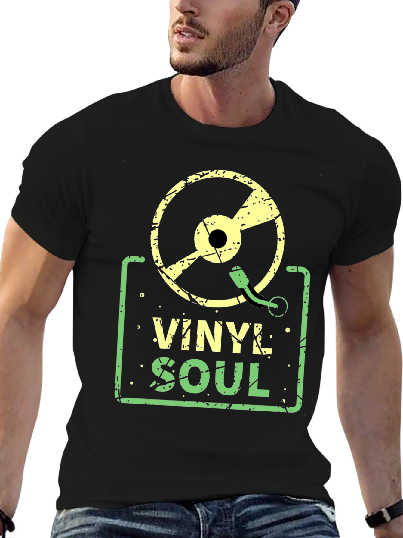 Vinyl Soul Retro Graphic Tee