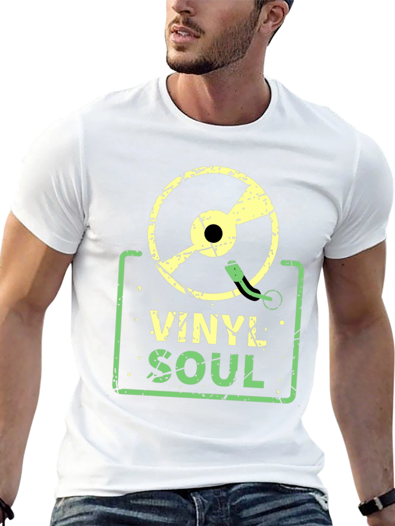 Vinyl Soul Retro Graphic Tee